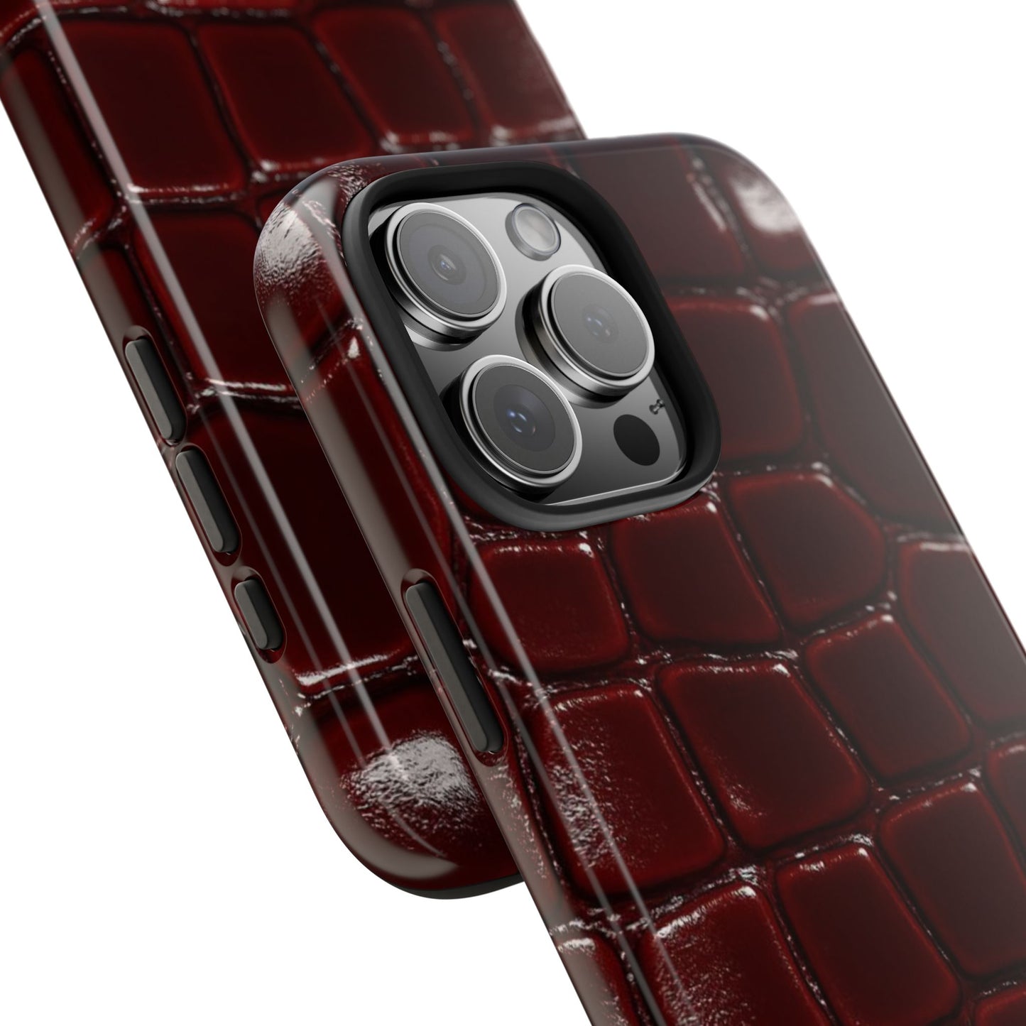 Velunéa Rouge Croc Phone Case