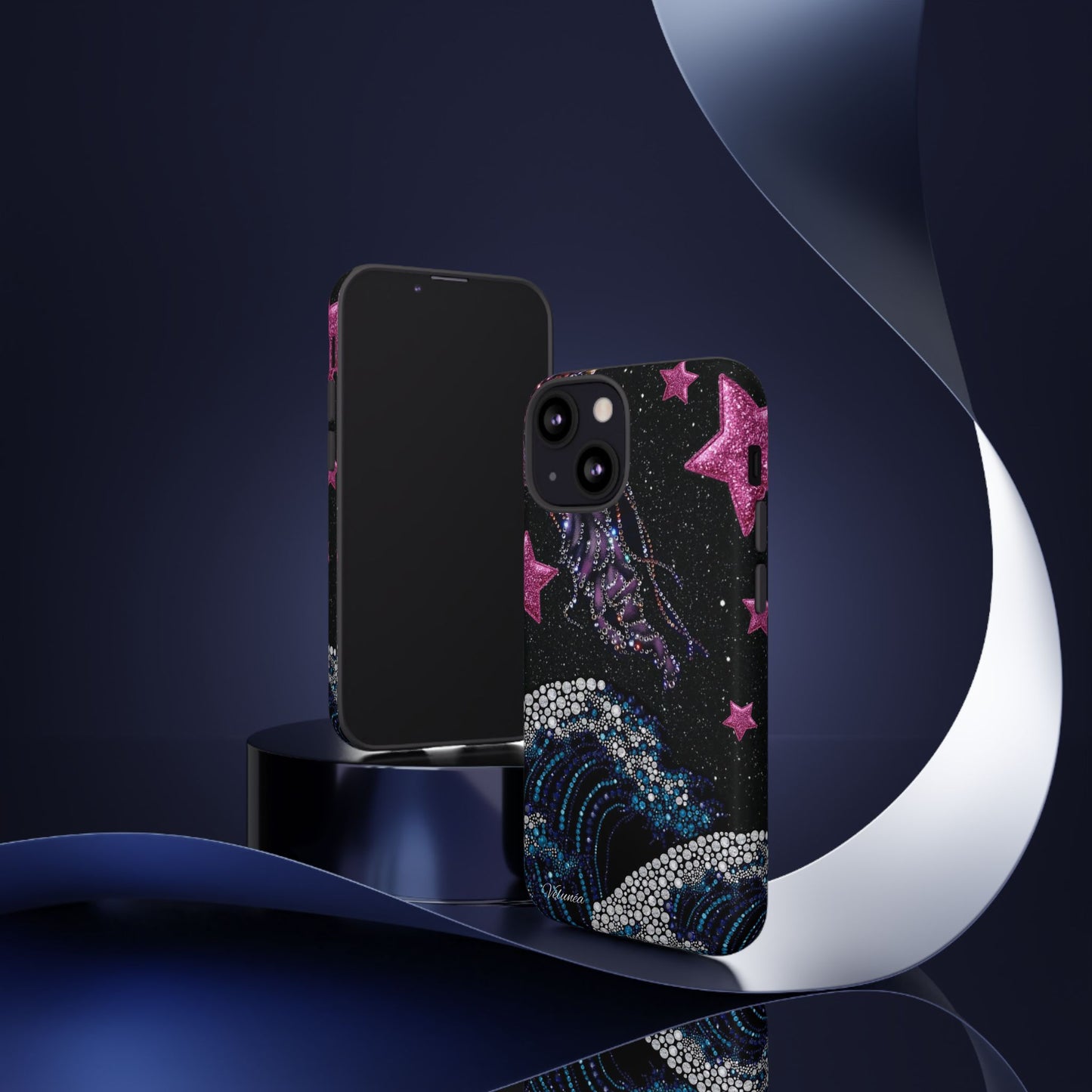 Velunéa Cosmic Waves Phone Case