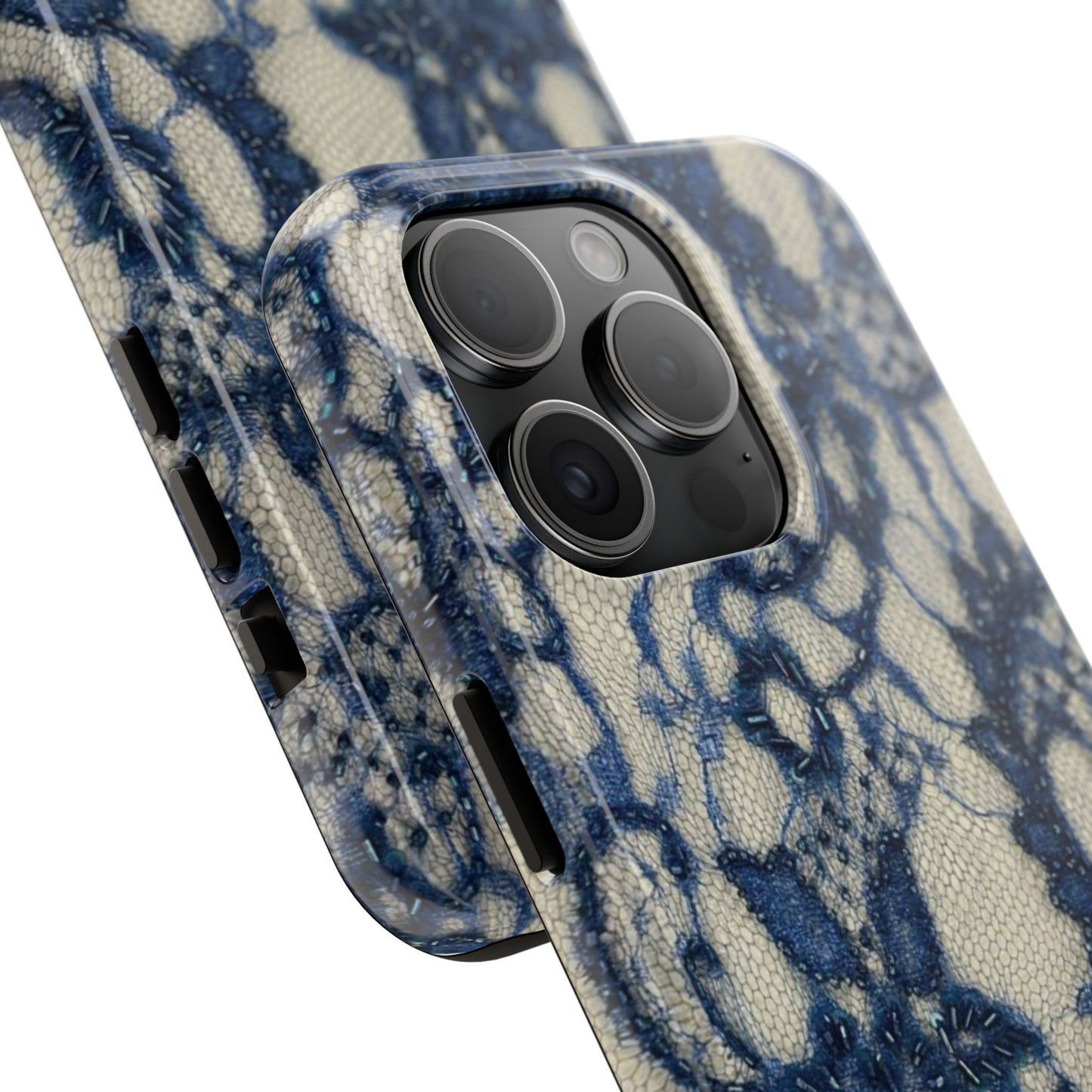 Velunéa Indigo Lace Phone Case