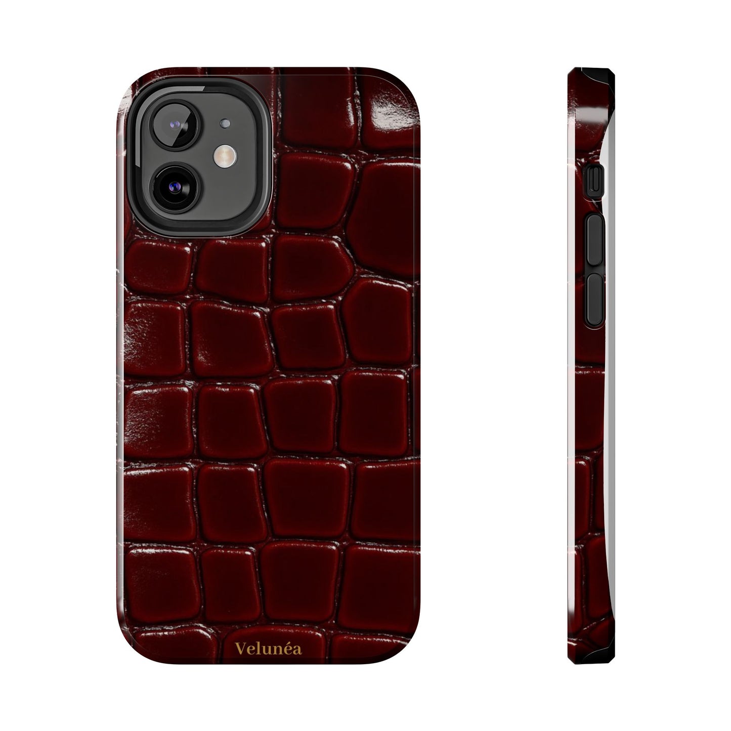 Velunéa Rouge Croc Phone Case