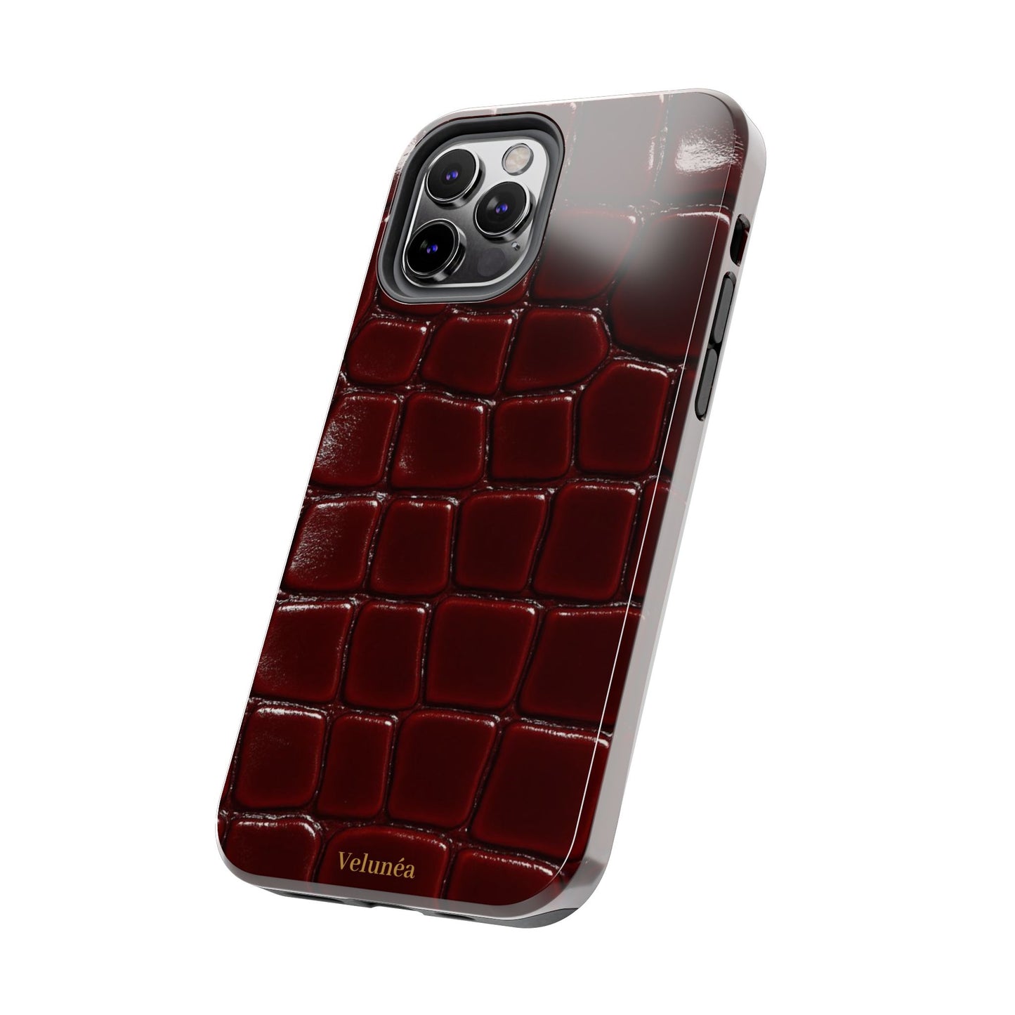 Velunéa Rouge Croc Phone Case