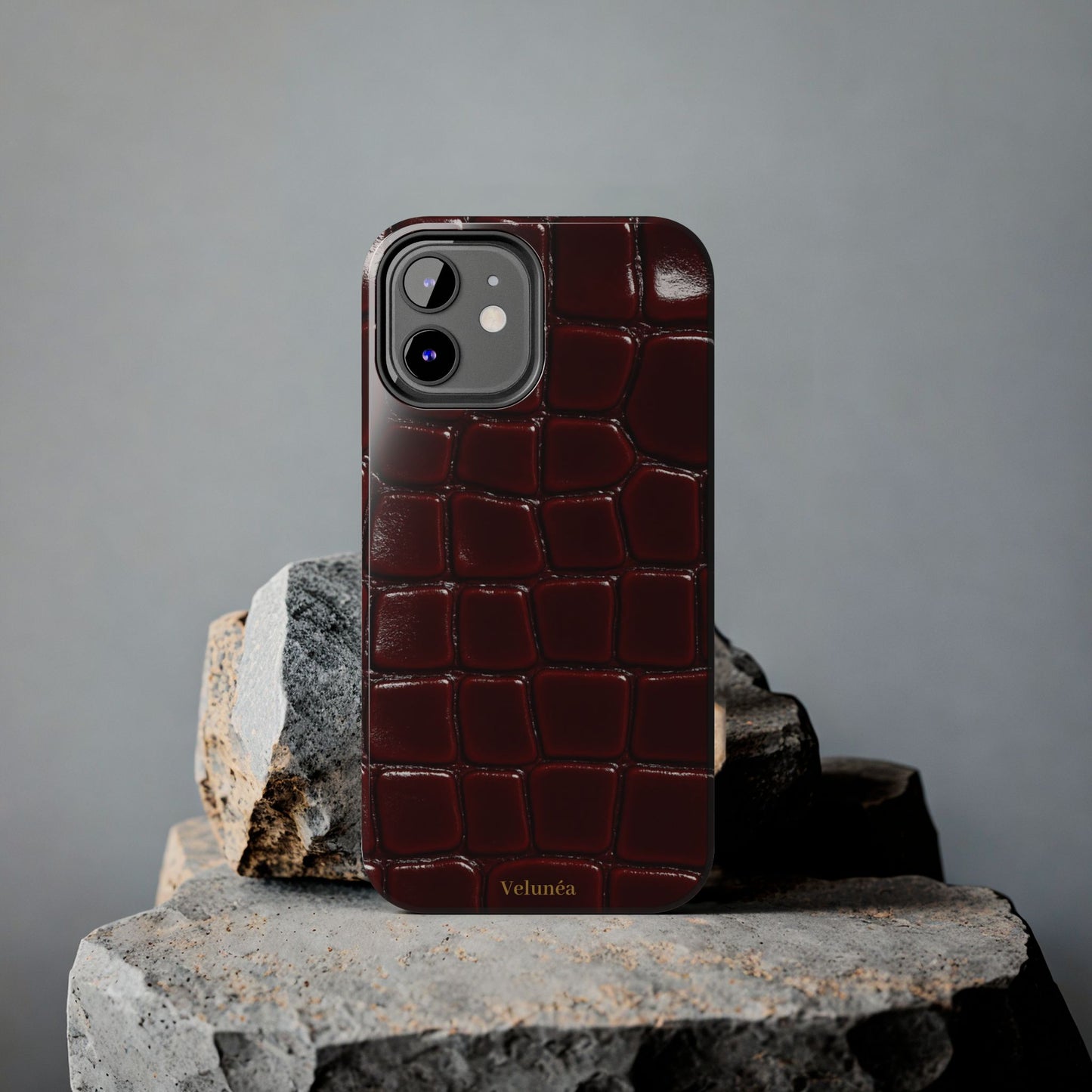 Velunéa Rouge Croc Phone Case