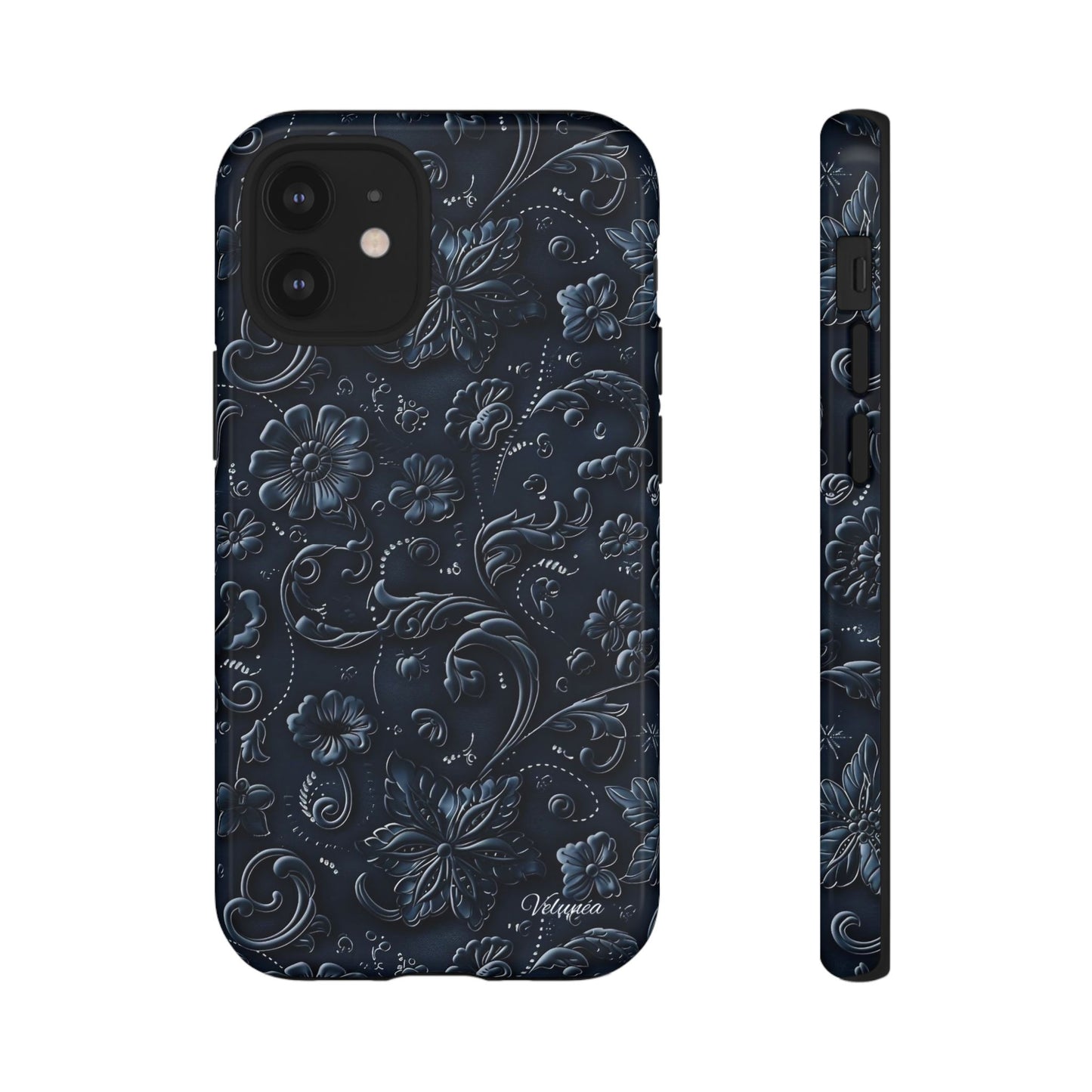 Velunéa Noir Floral Phone Case