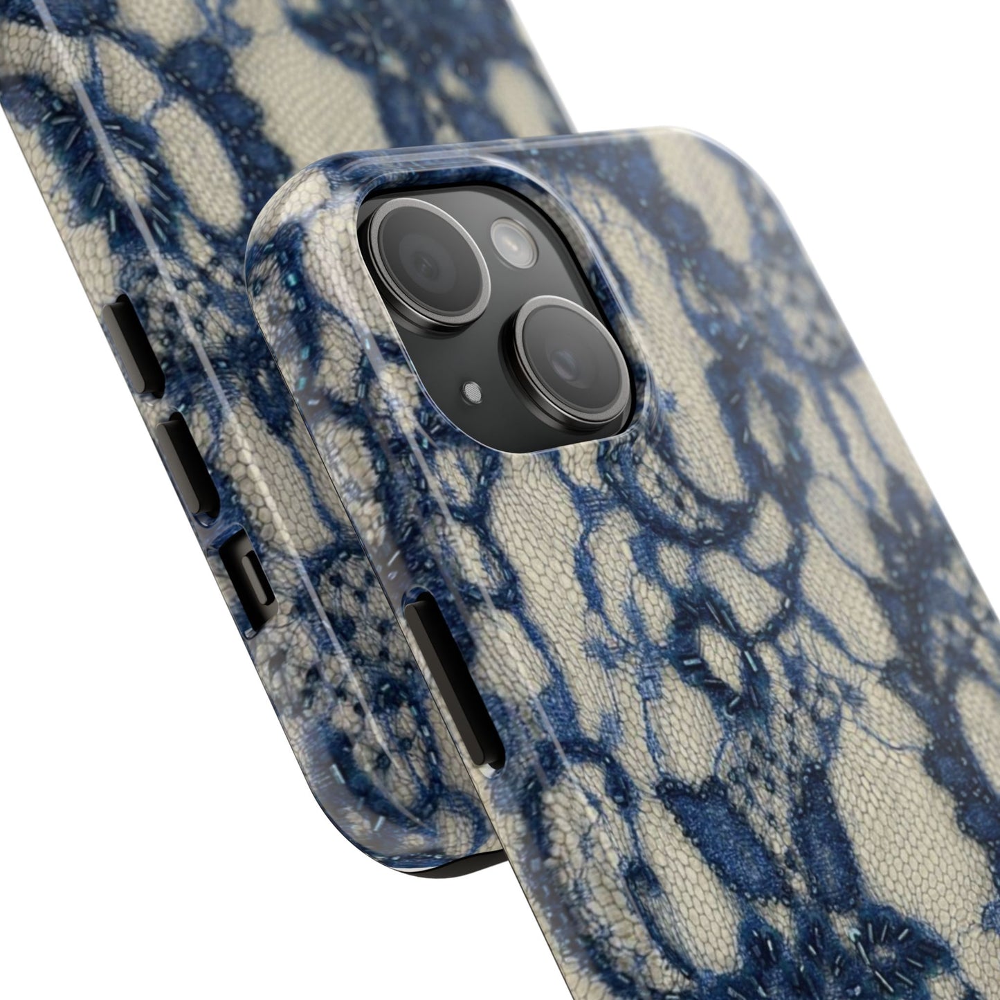 Velunéa Indigo Lace Phone Case