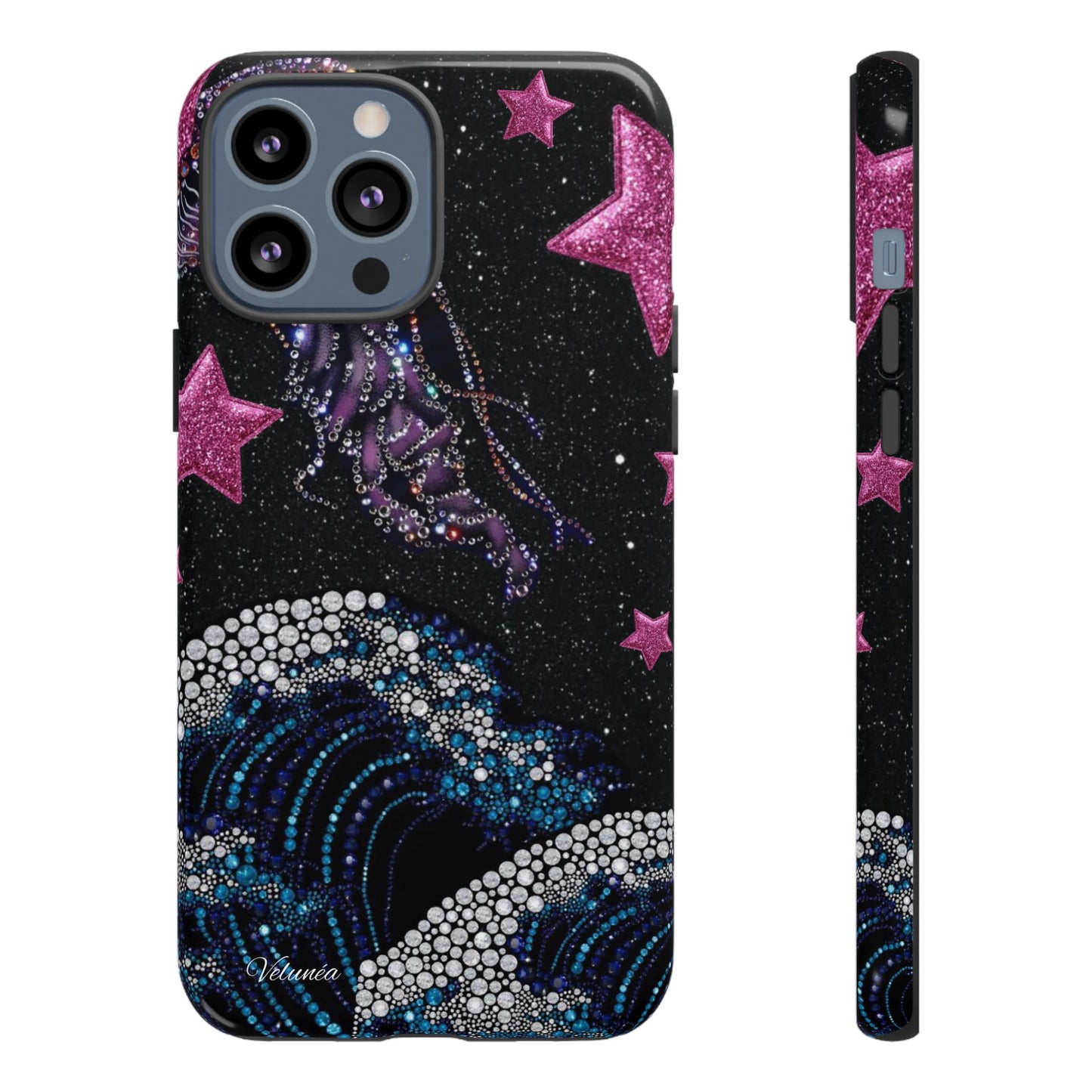 Velunéa Cosmic Waves Phone Case