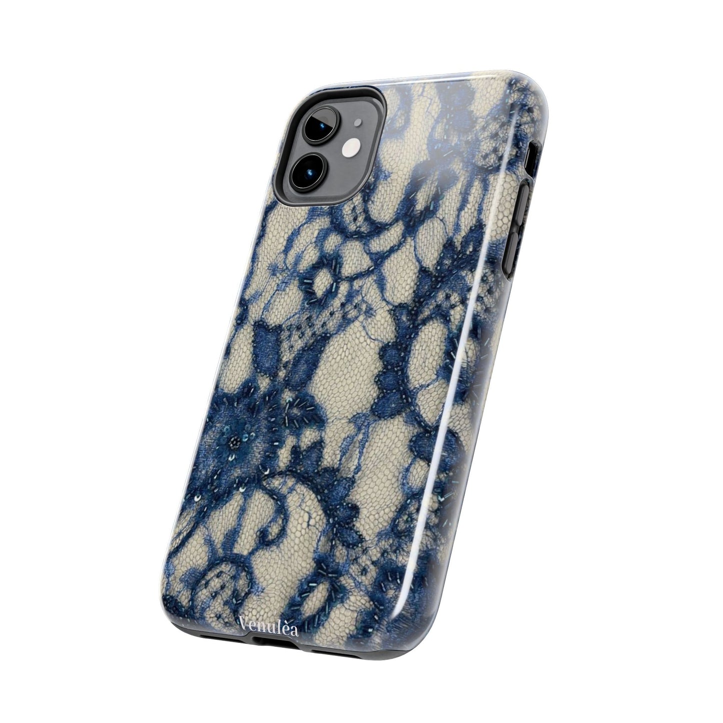 Velunéa Indigo Lace Phone Case