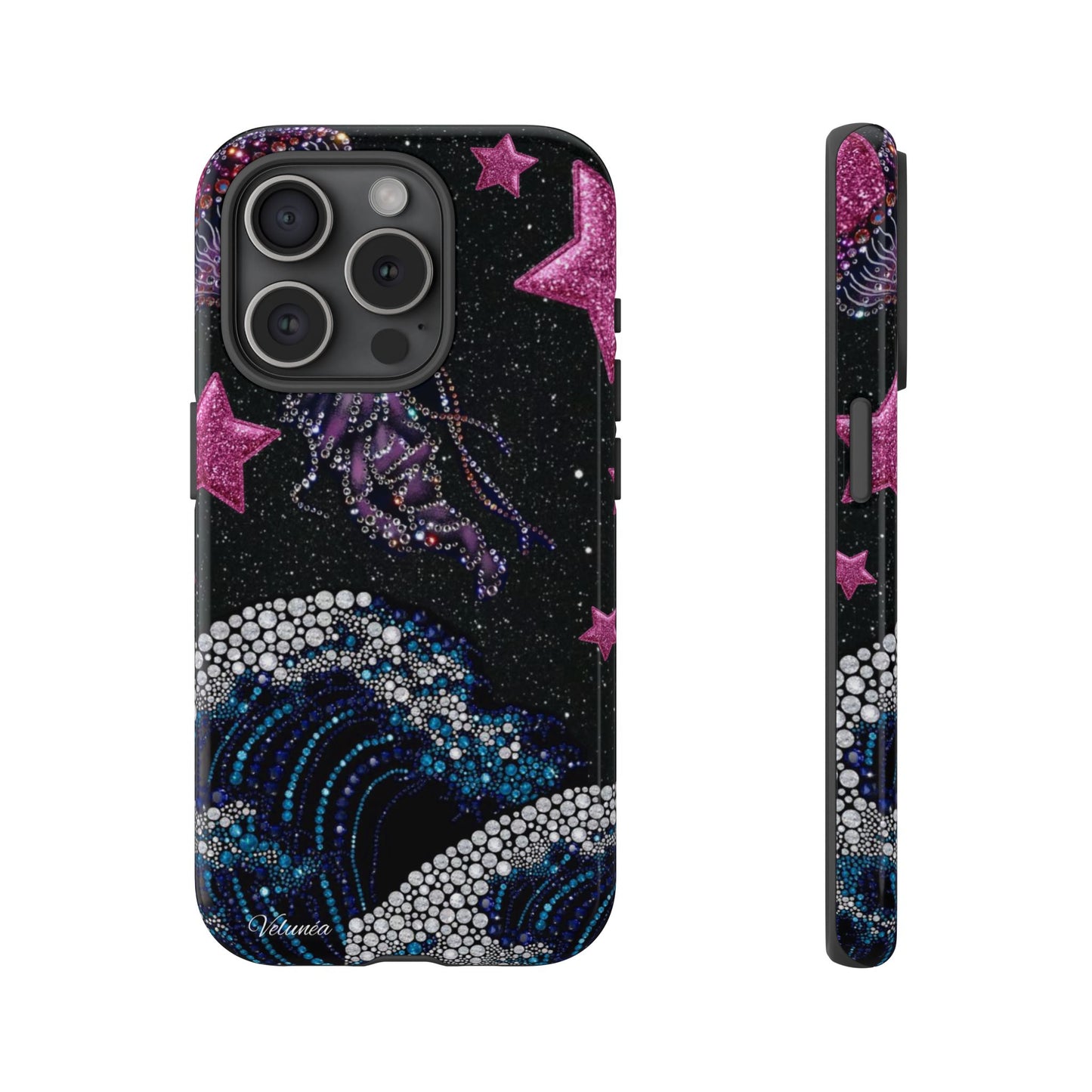Velunéa Cosmic Waves Phone Case