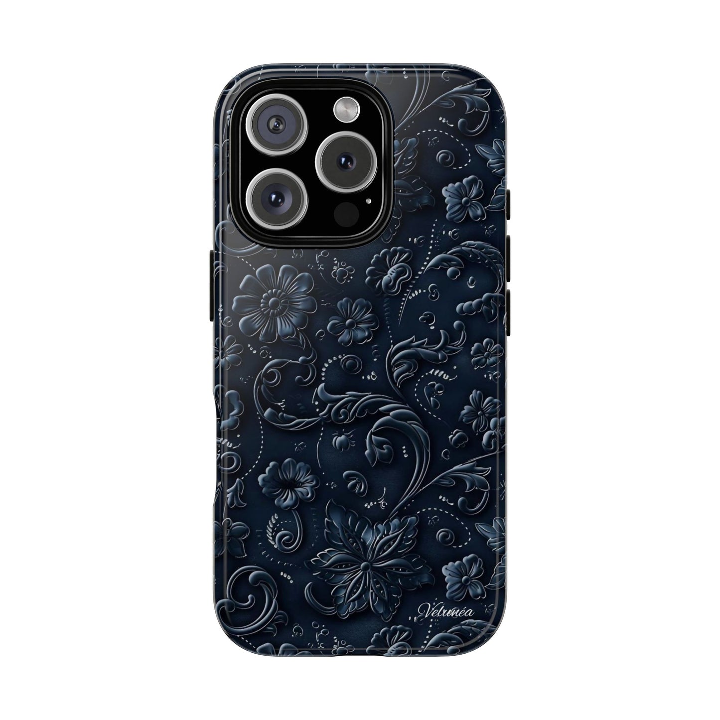 Velunéa Noir Floral Phone Case