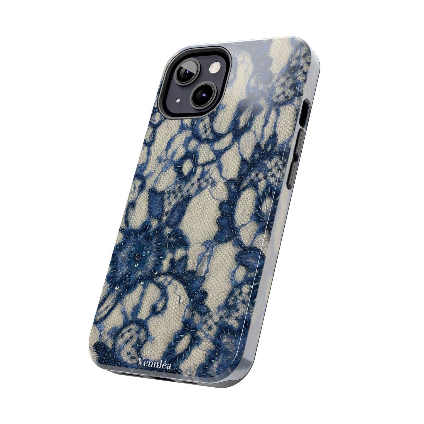 Velunéa Indigo Lace Phone Case