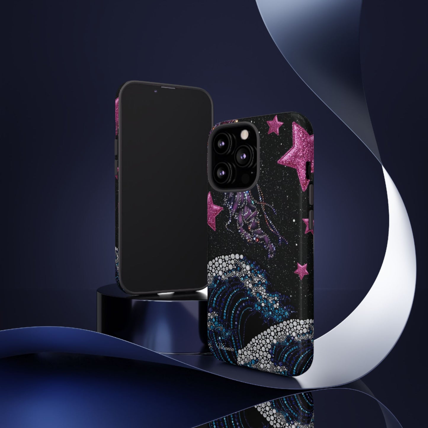Velunéa Cosmic Waves Phone Case
