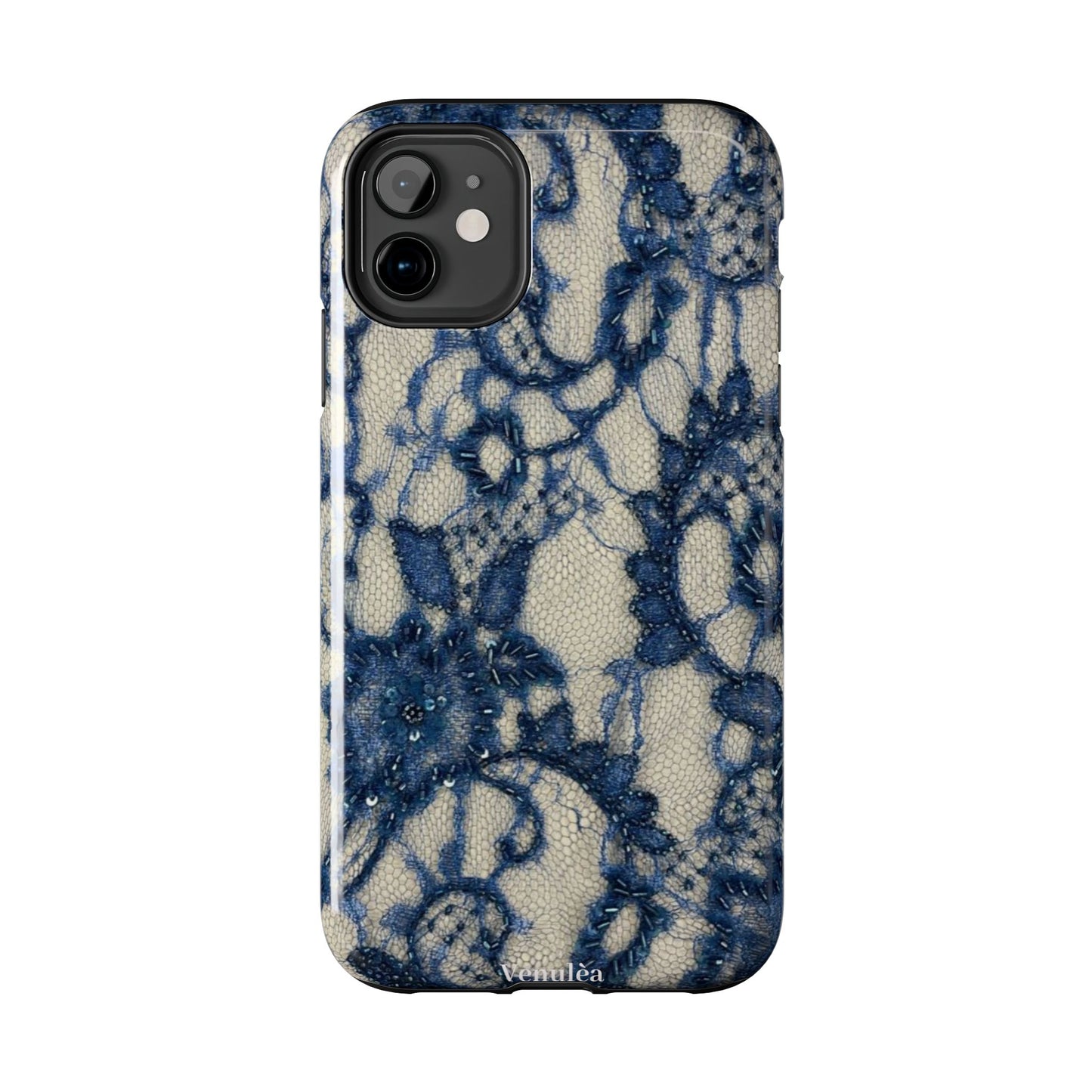 Velunéa Indigo Lace Phone Case
