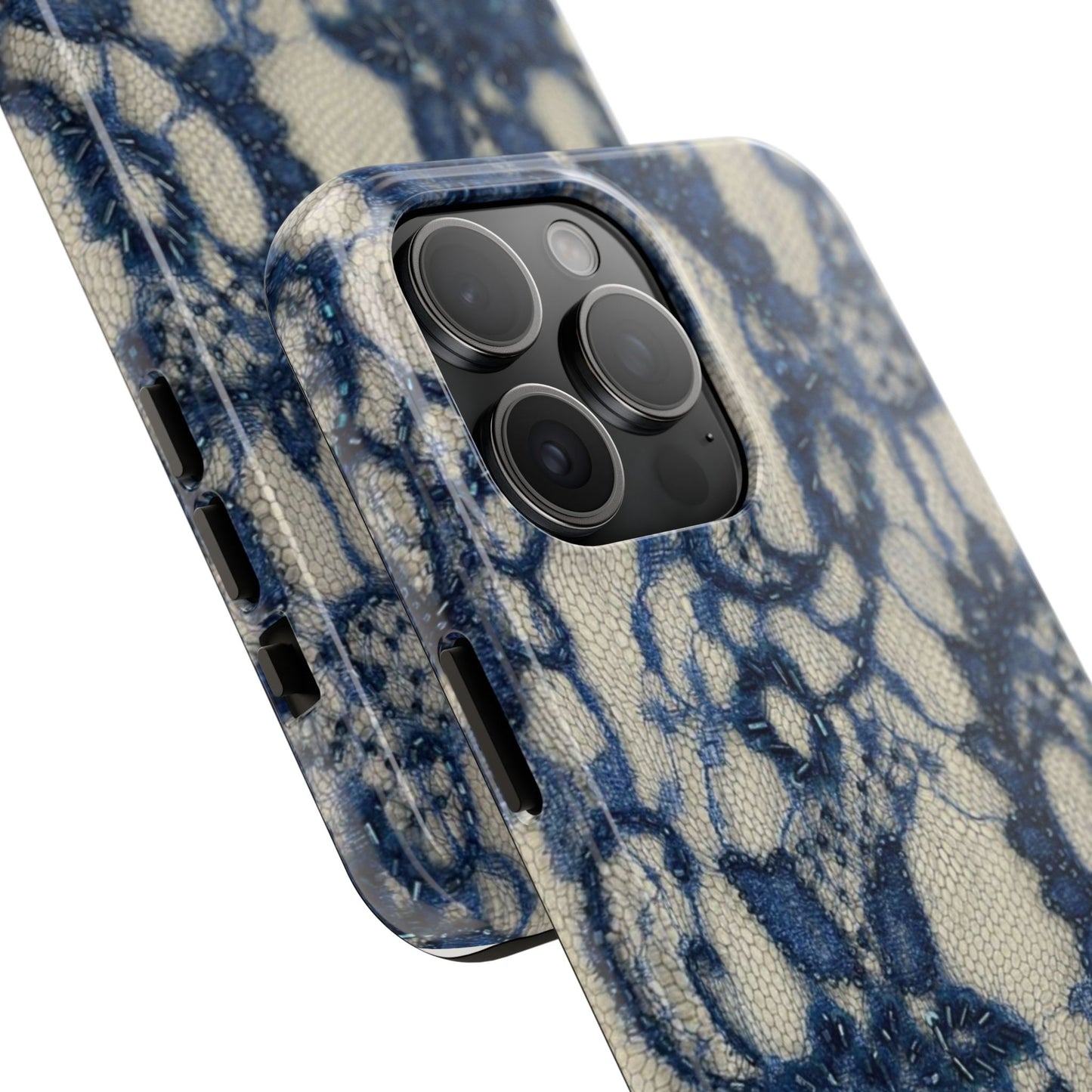 Velunéa Indigo Lace Phone Case