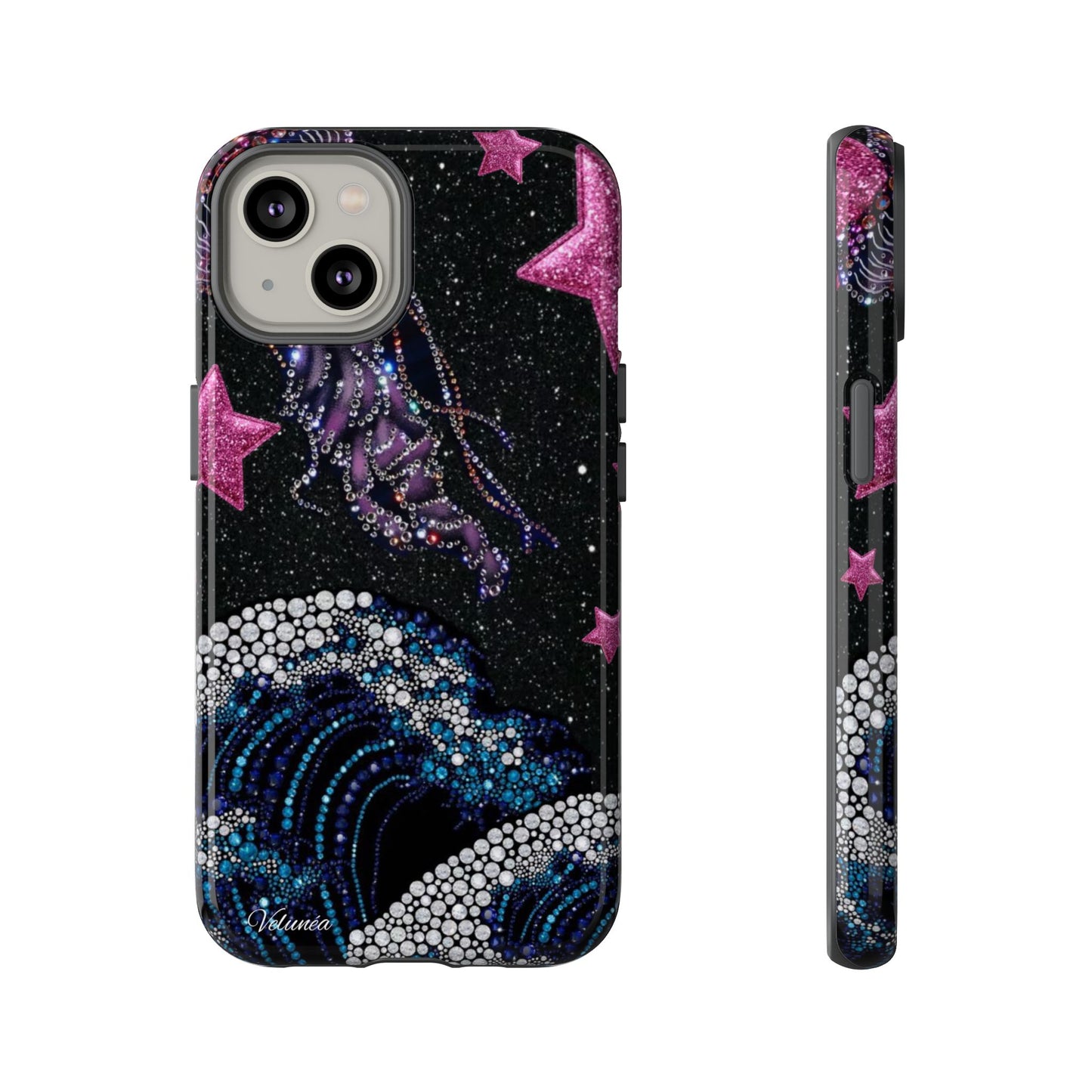 Velunéa Cosmic Waves Phone Case