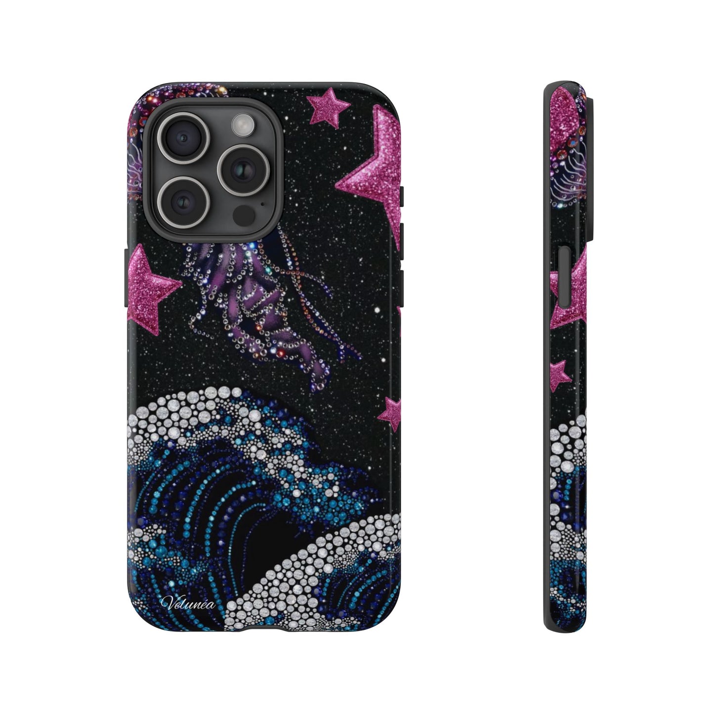 Velunéa Cosmic Waves Phone Case
