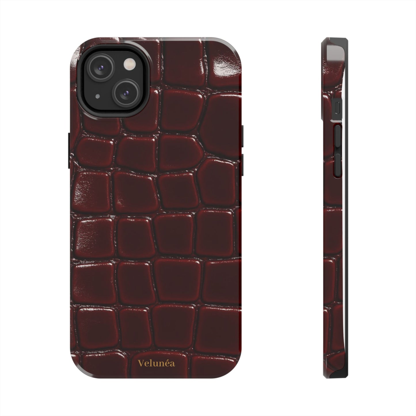 Velunéa Rouge Croc Phone Case