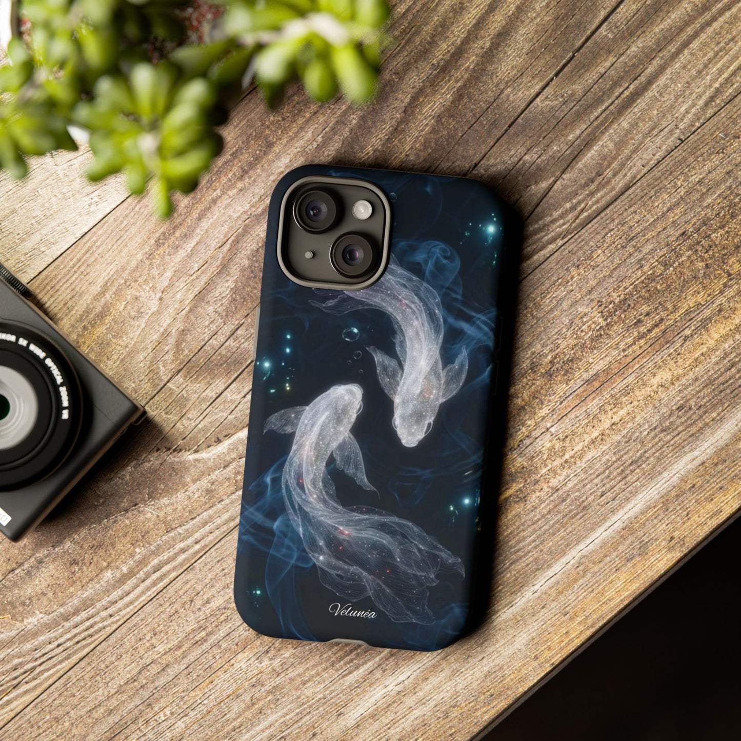 Velunéa Moonlit Koi Phone Case