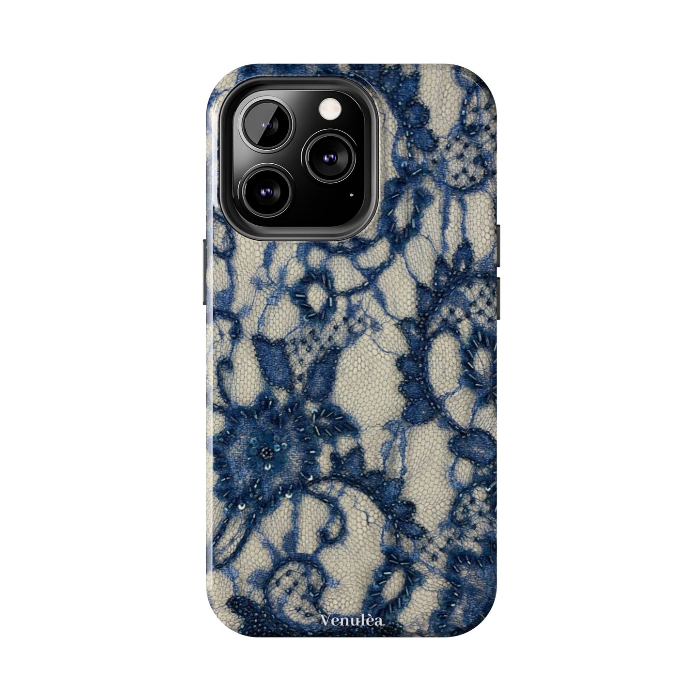 Velunéa Indigo Lace Phone Case