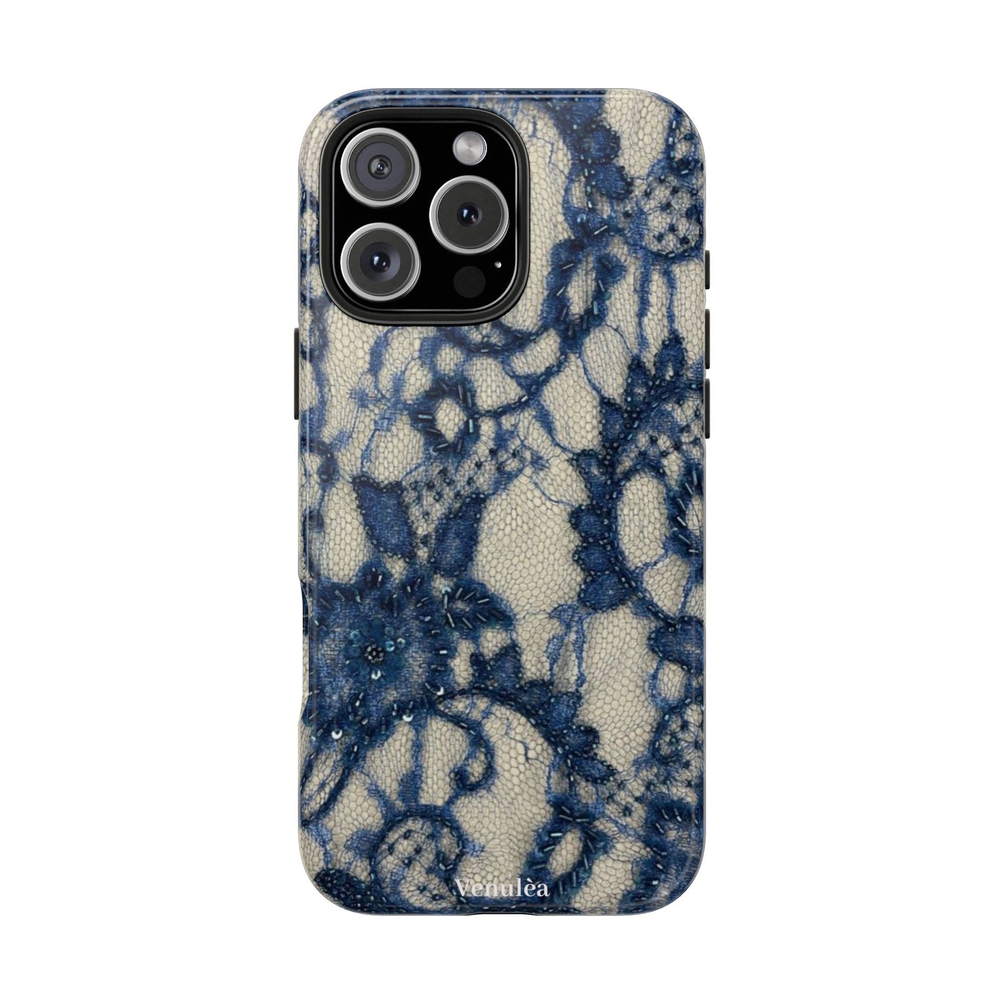 Velunéa Indigo Lace Phone Case