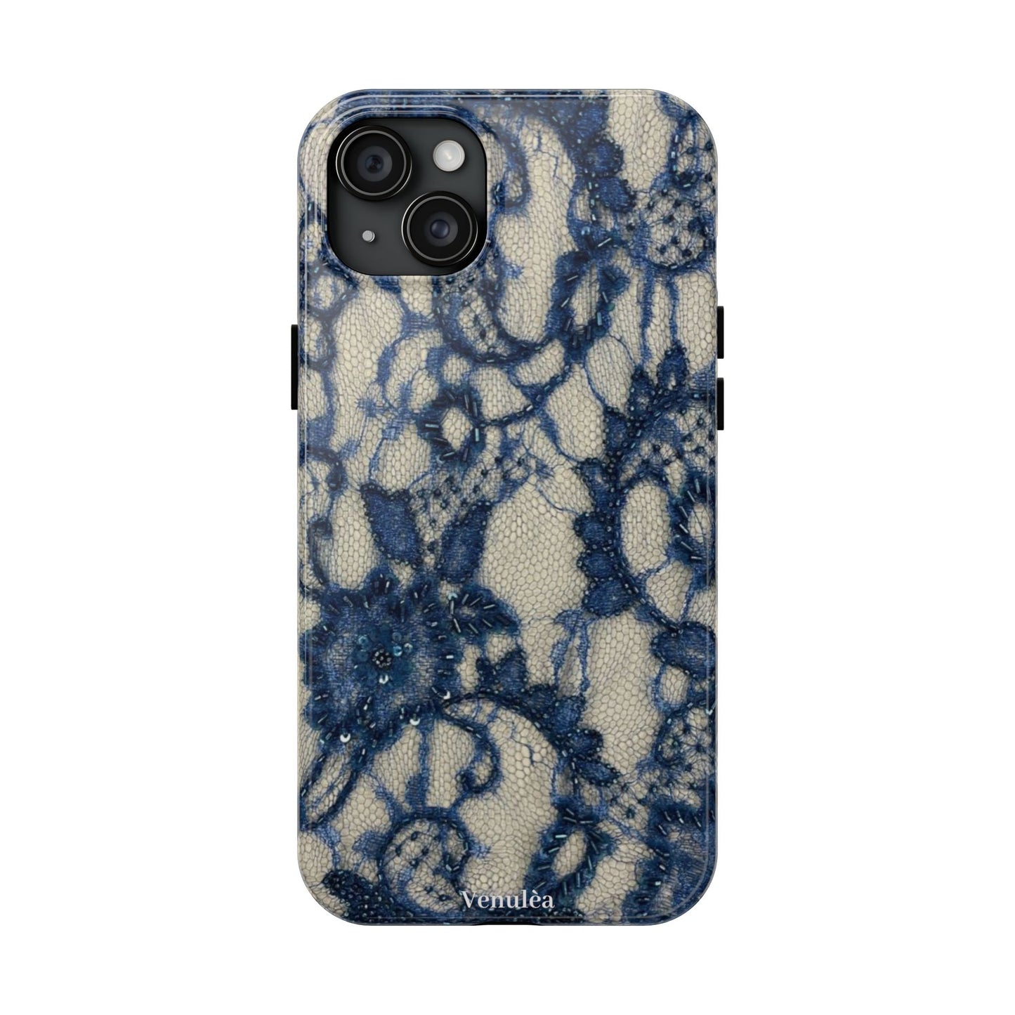 Velunéa Indigo Lace Phone Case