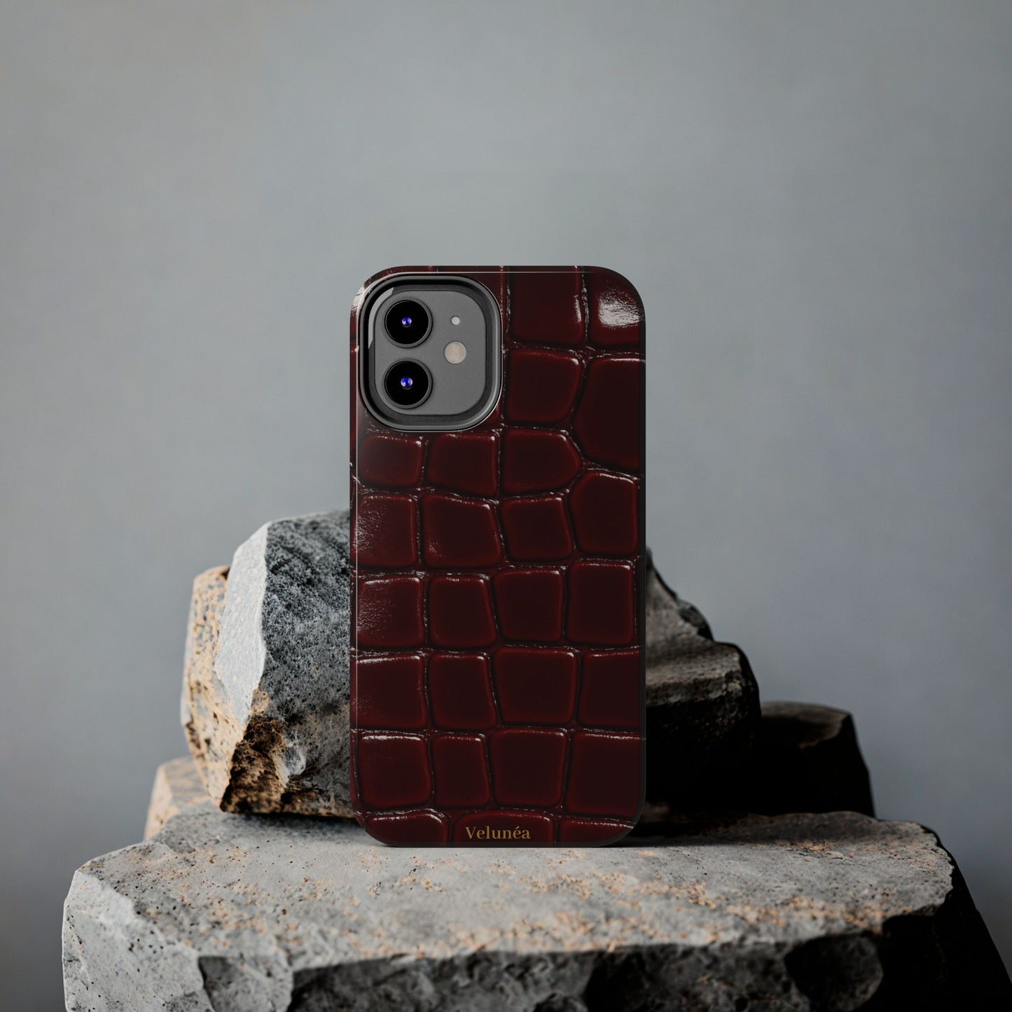 Velunéa Rouge Croc Phone Case