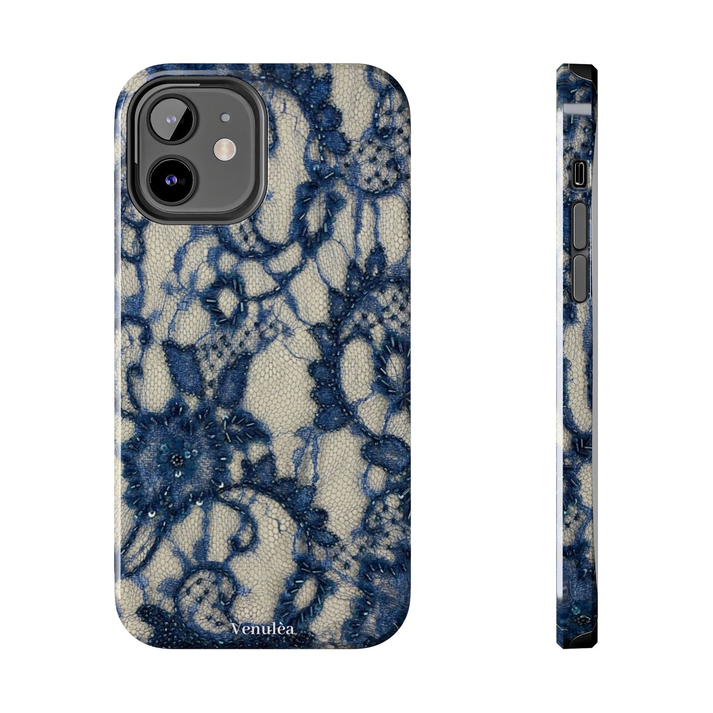 Velunéa Indigo Lace Phone Case