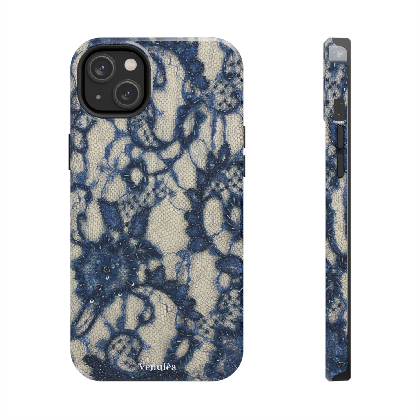 Velunéa Indigo Lace Phone Case