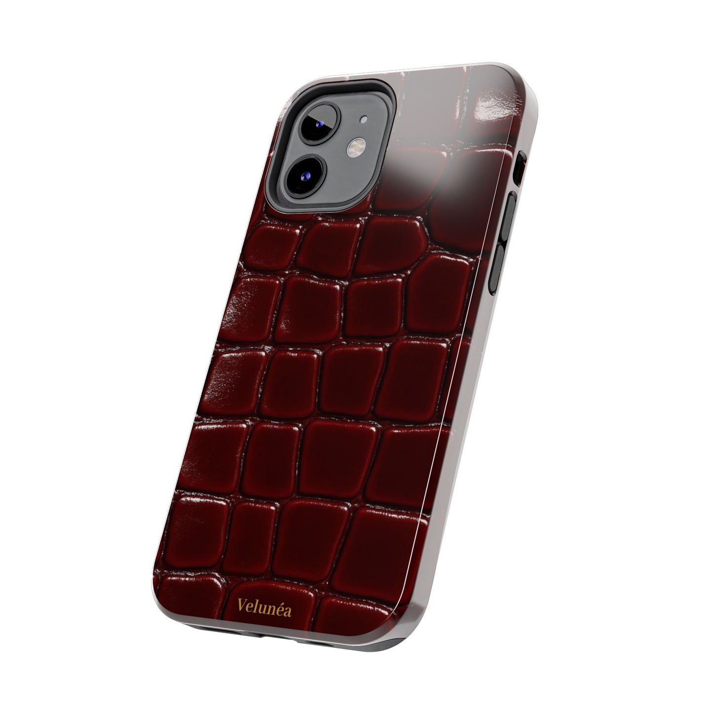 Velunéa Rouge Croc Phone Case
