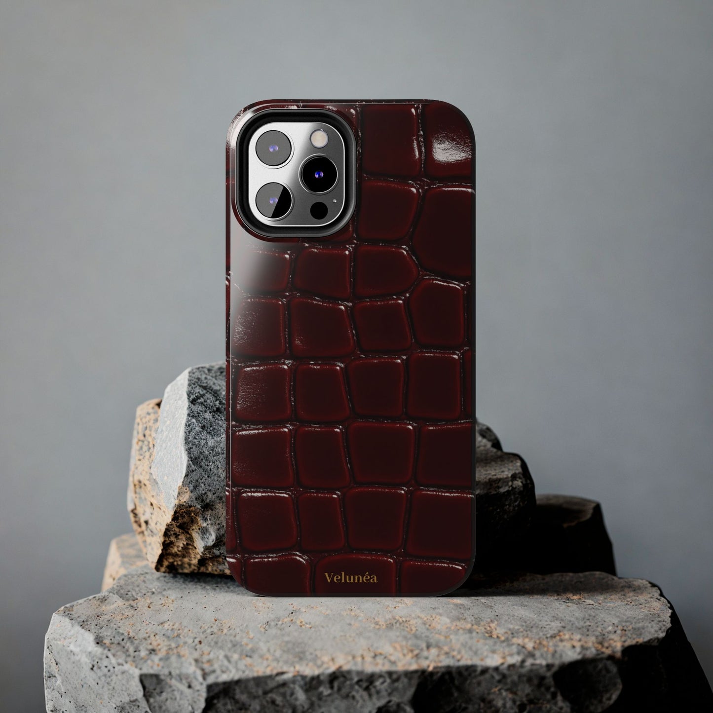 Velunéa Rouge Croc Phone Case