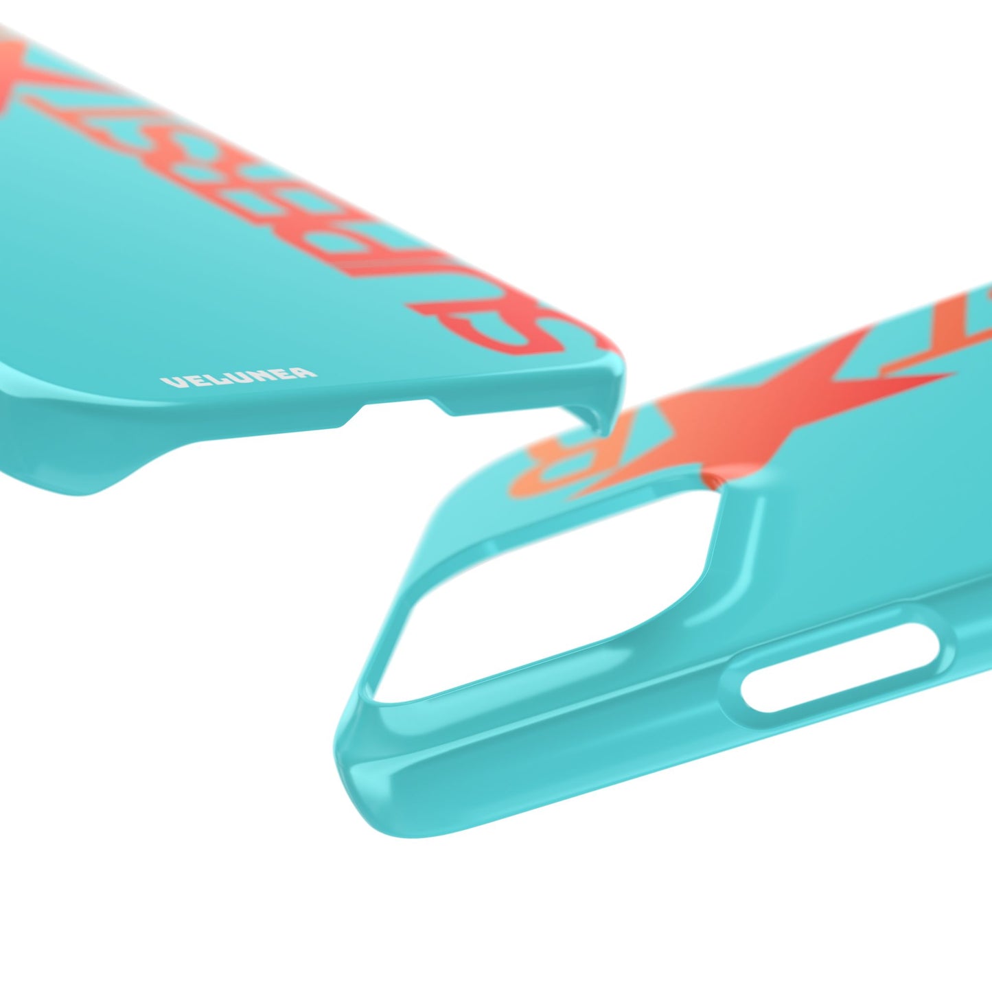 Superstar Teal & Coral Star Graphic
