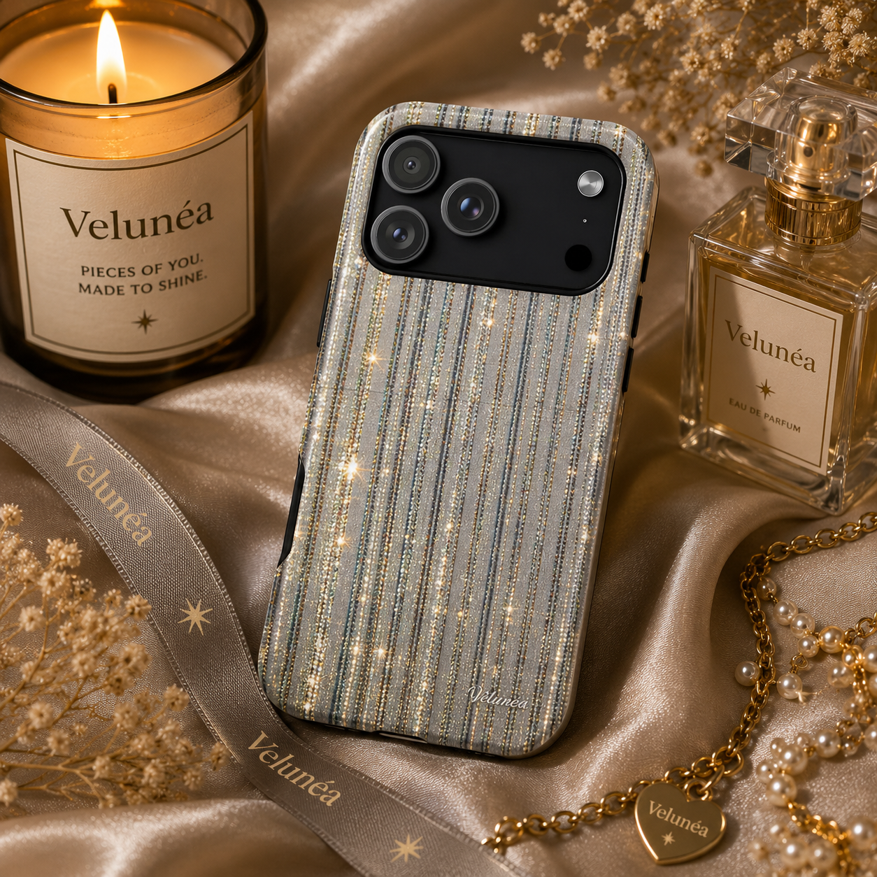 Velunéa Silver Lines Phone Case