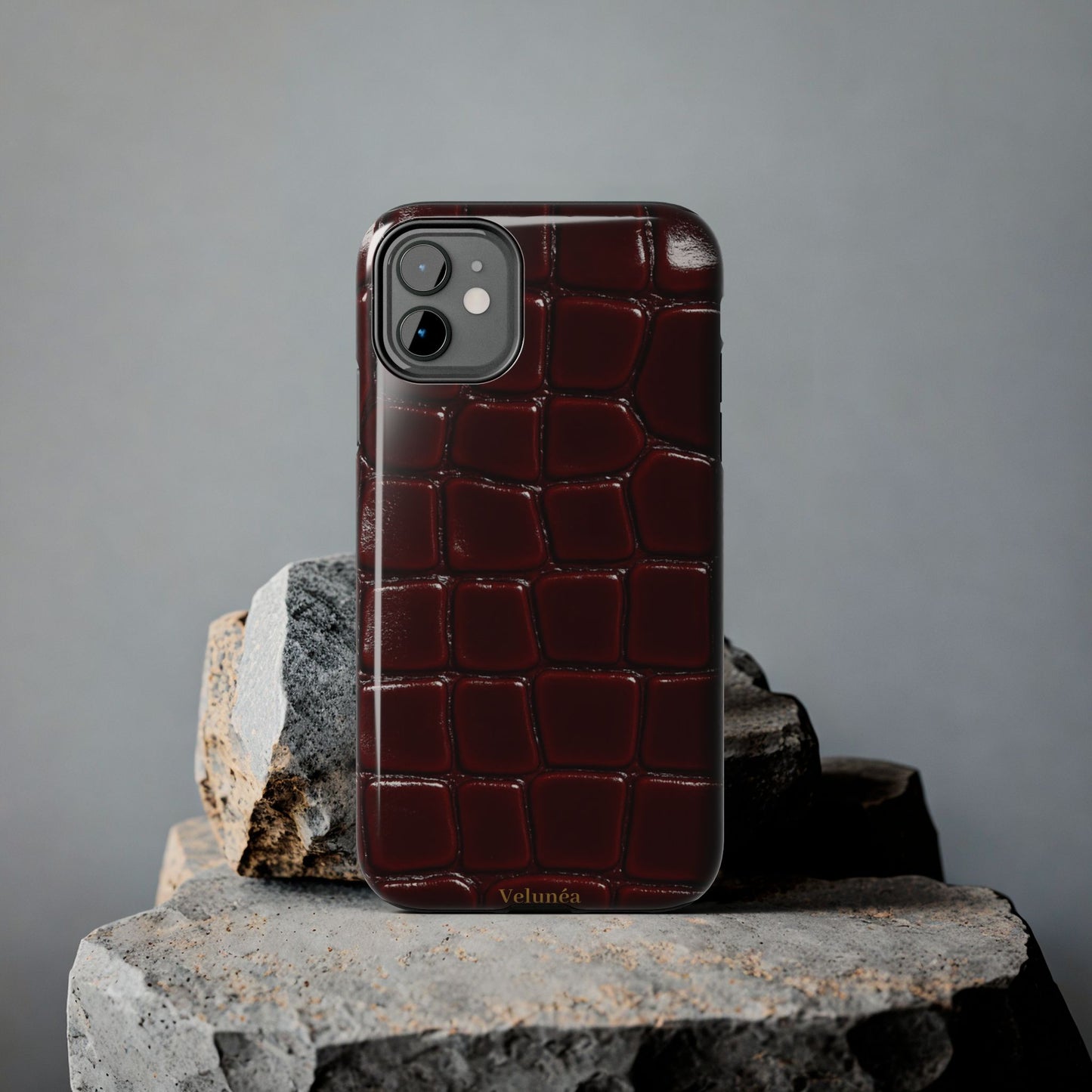 Velunéa Rouge Croc Phone Case