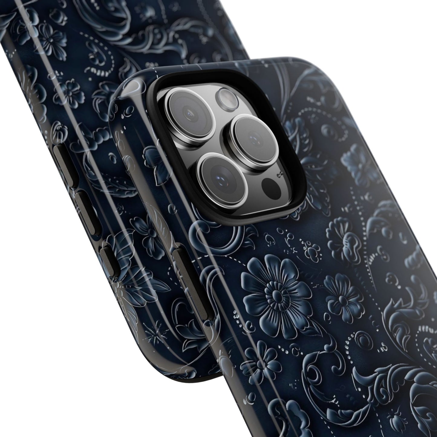 Velunéa Noir Floral Phone Case