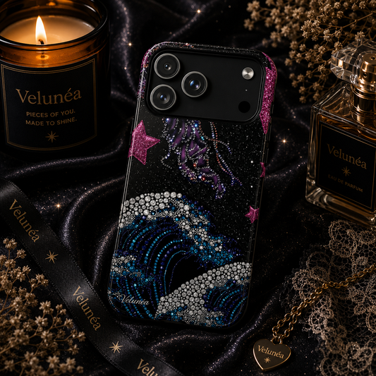 Velunéa Cosmic Waves Phone Case
