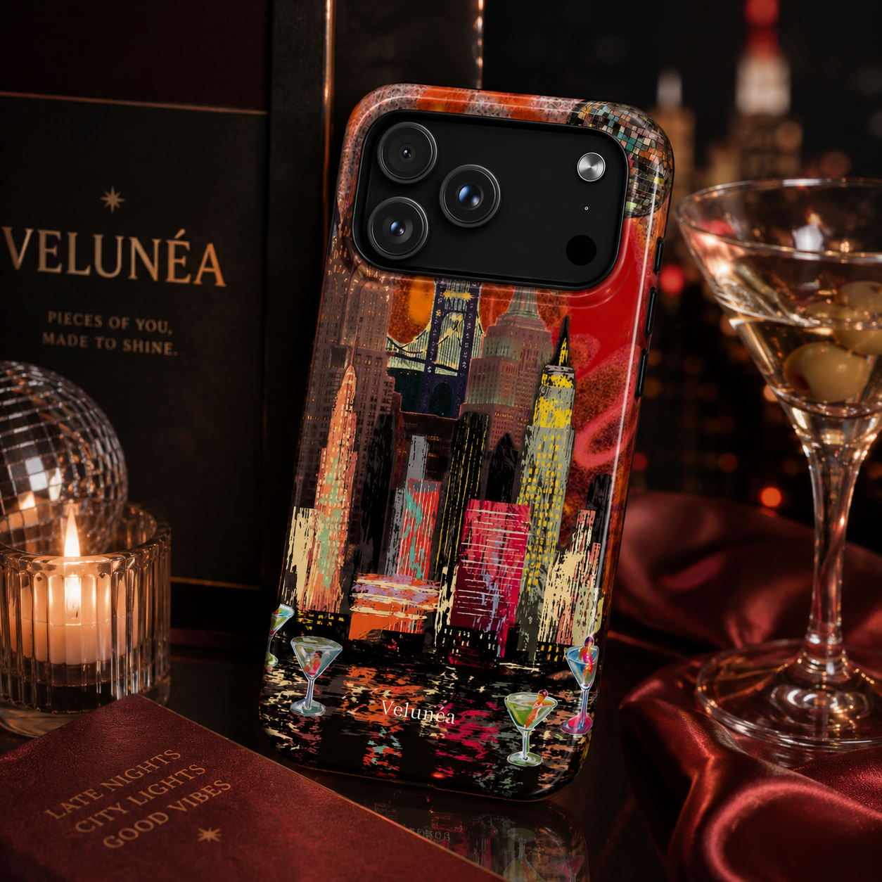 Midnight in New York Velunéa Case