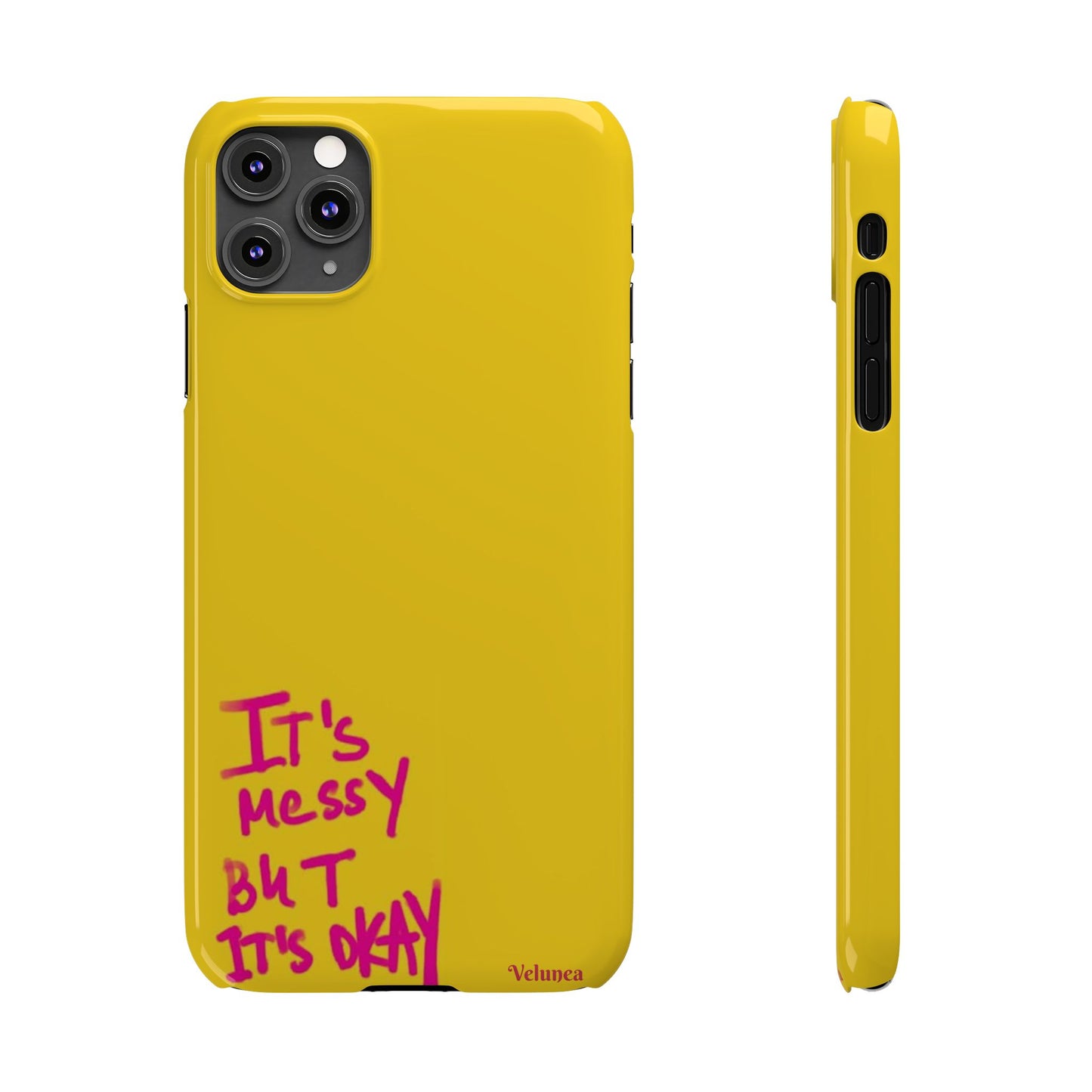 Yellow “It’s Messy But It’s Okay”