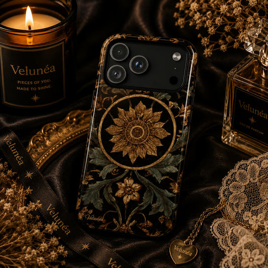 Velunéa Golden Bloom Phone Case