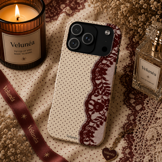 Velunéa Lace Dot Phone Case