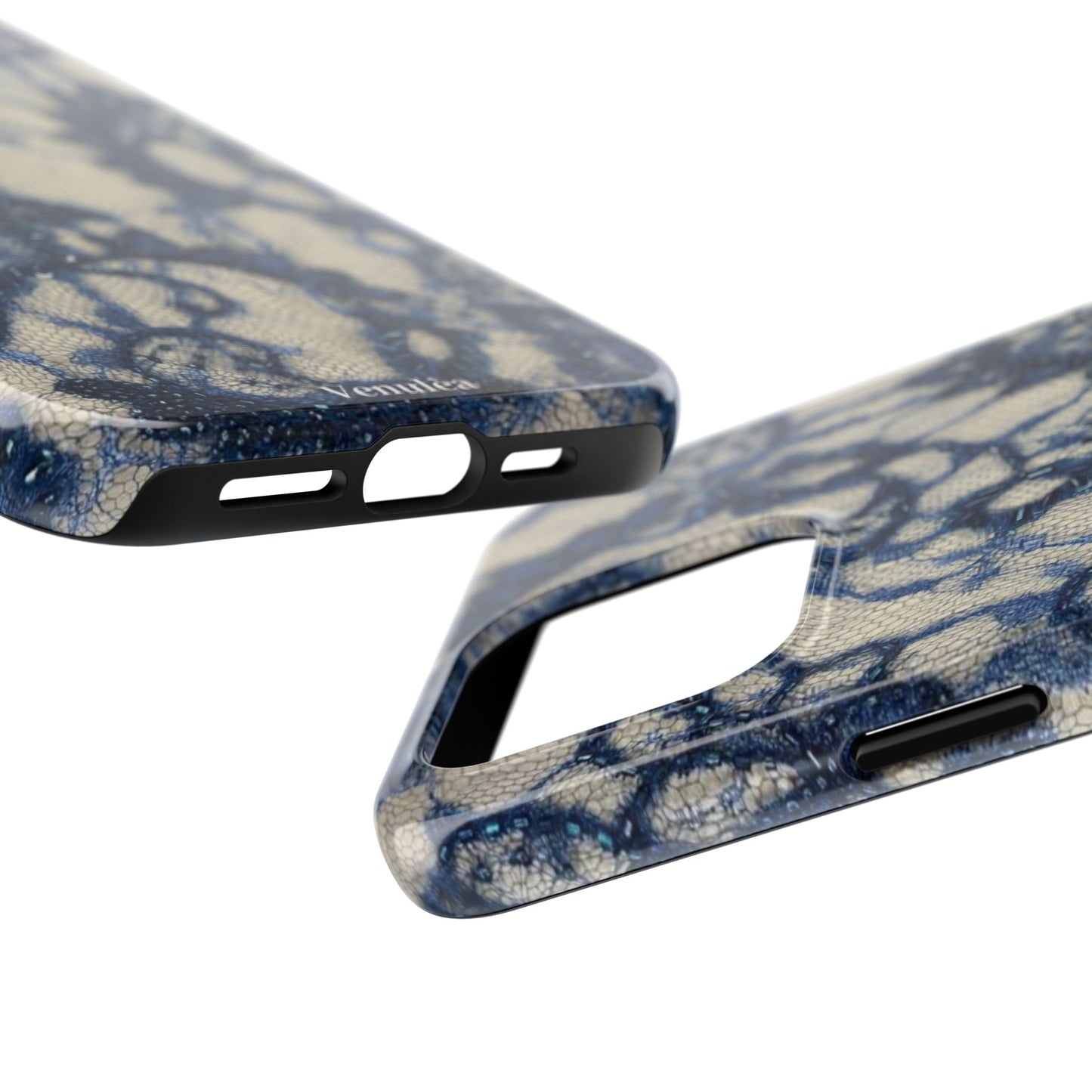 Velunéa Indigo Lace Phone Case