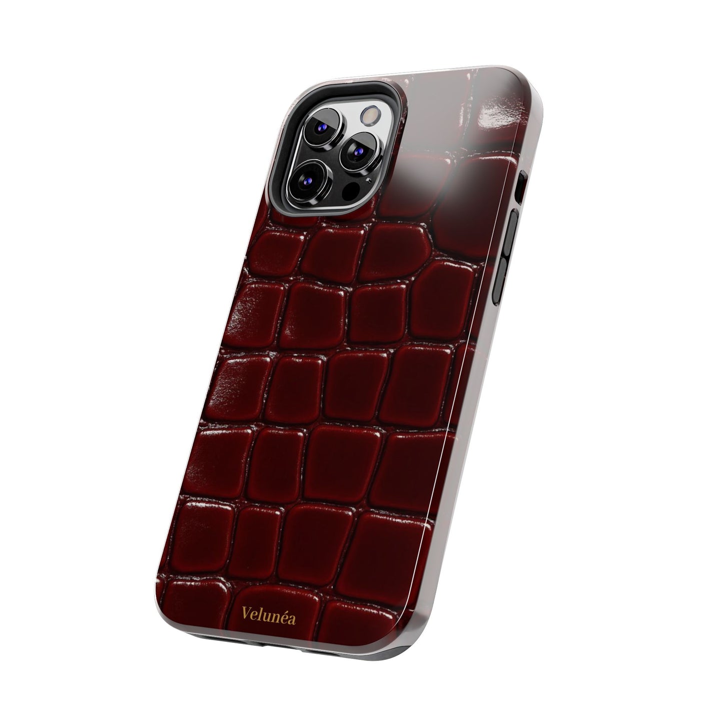 Velunéa Rouge Croc Phone Case