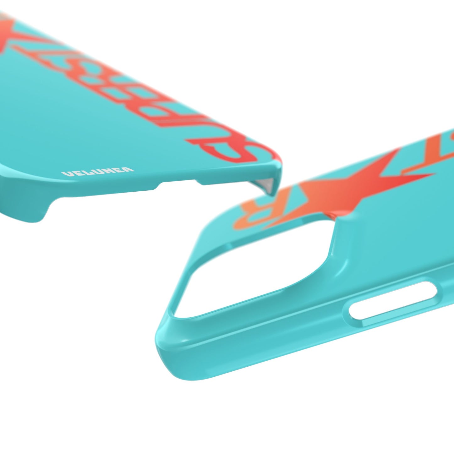 Superstar Teal & Coral Star Graphic