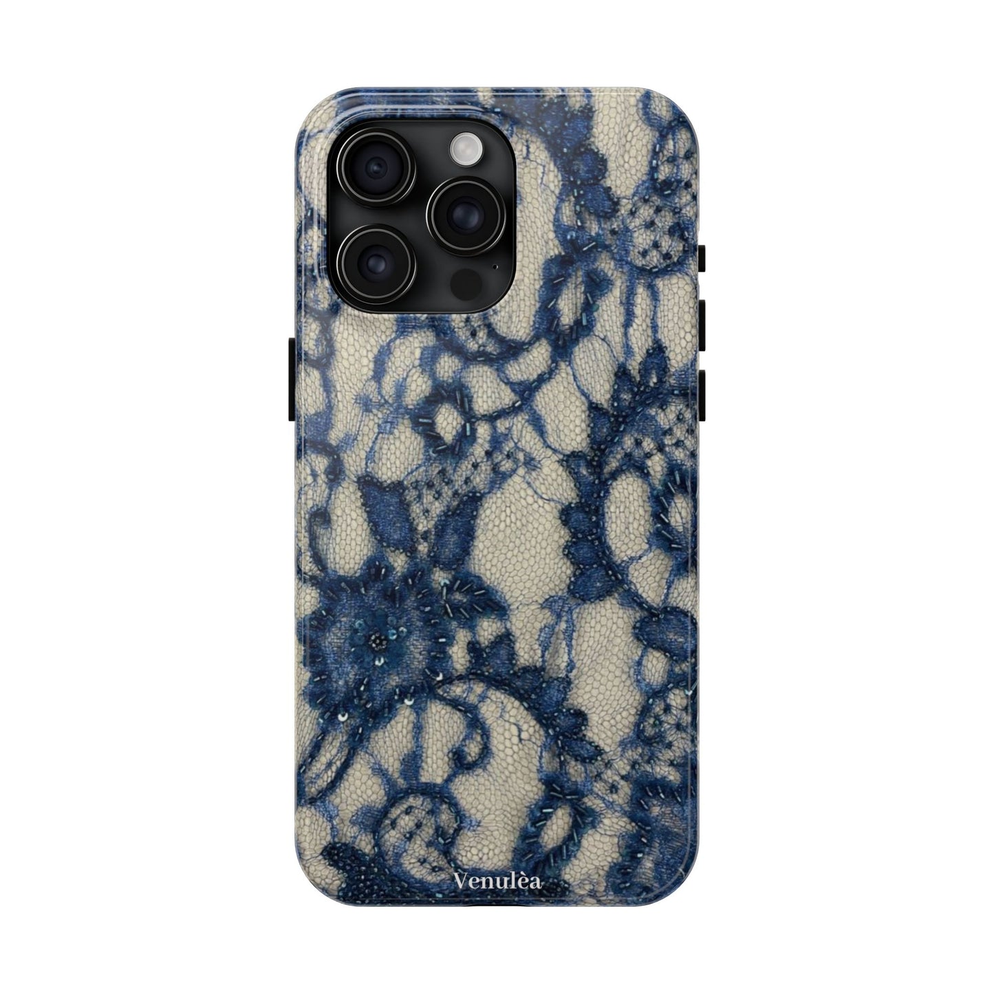 Velunéa Indigo Lace Phone Case