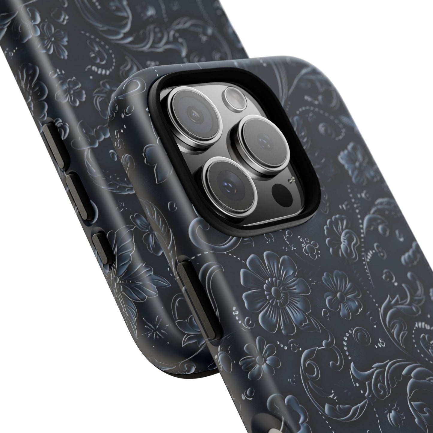Velunéa Noir Floral Phone Case