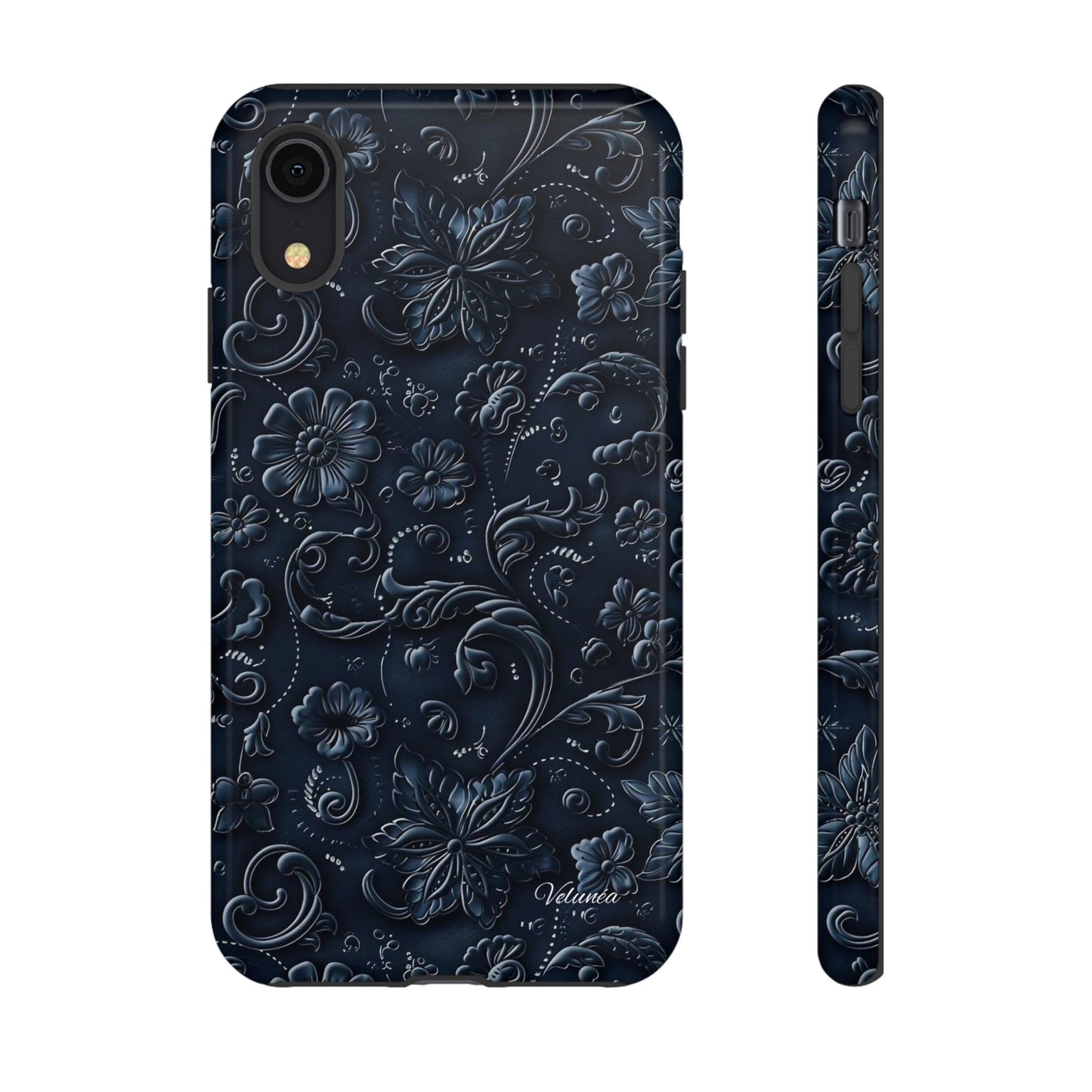 Velunéa Noir Floral Phone Case