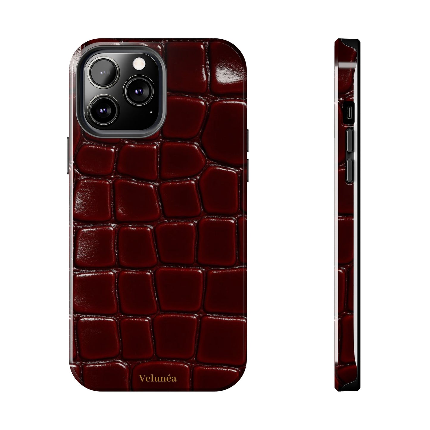 Velunéa Rouge Croc Phone Case