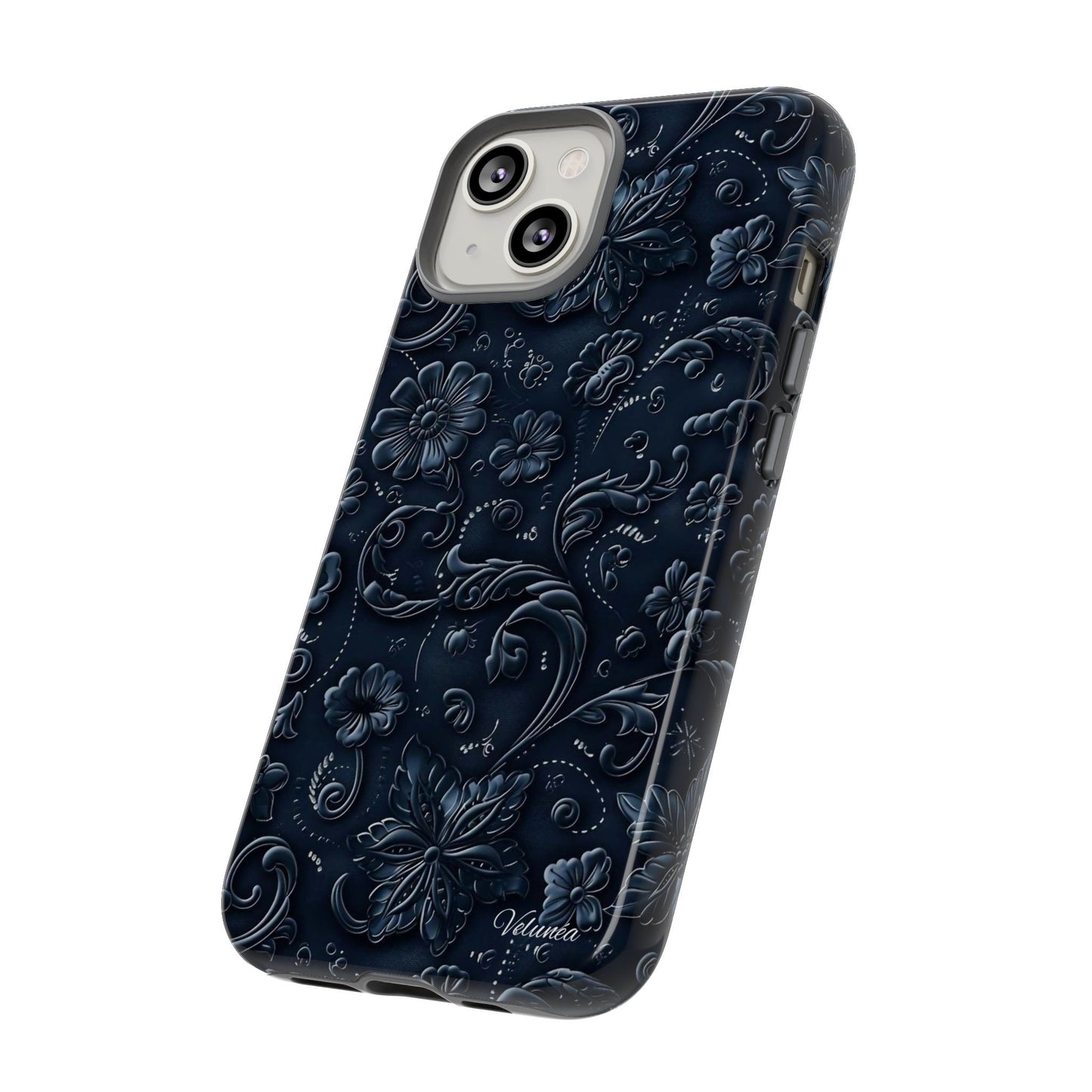 Velunéa Noir Floral Phone Case