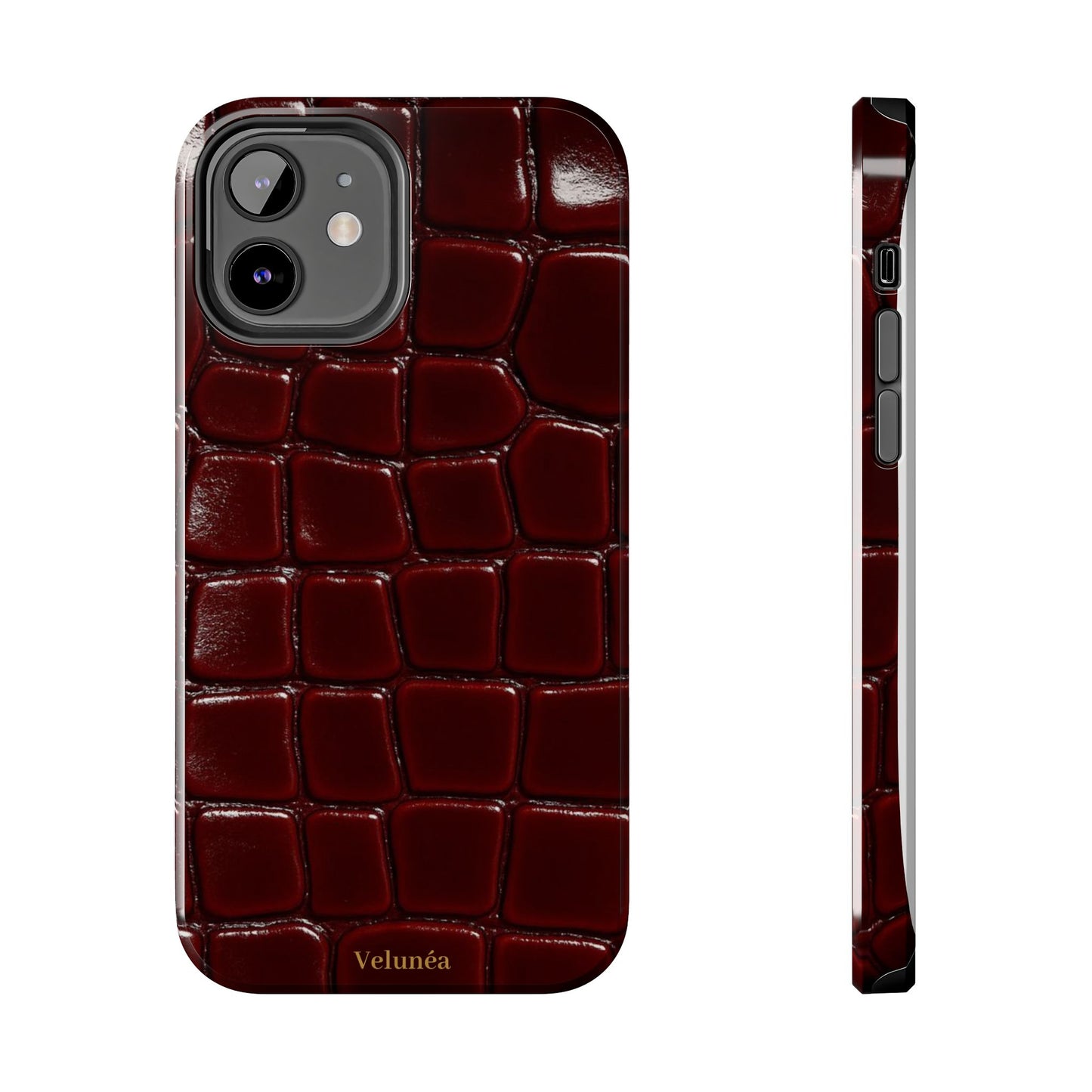 Velunéa Rouge Croc Phone Case