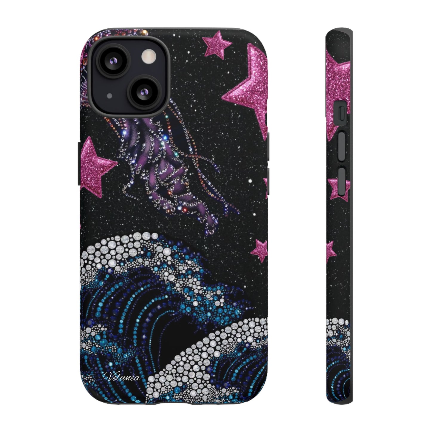 Velunéa Cosmic Waves Phone Case