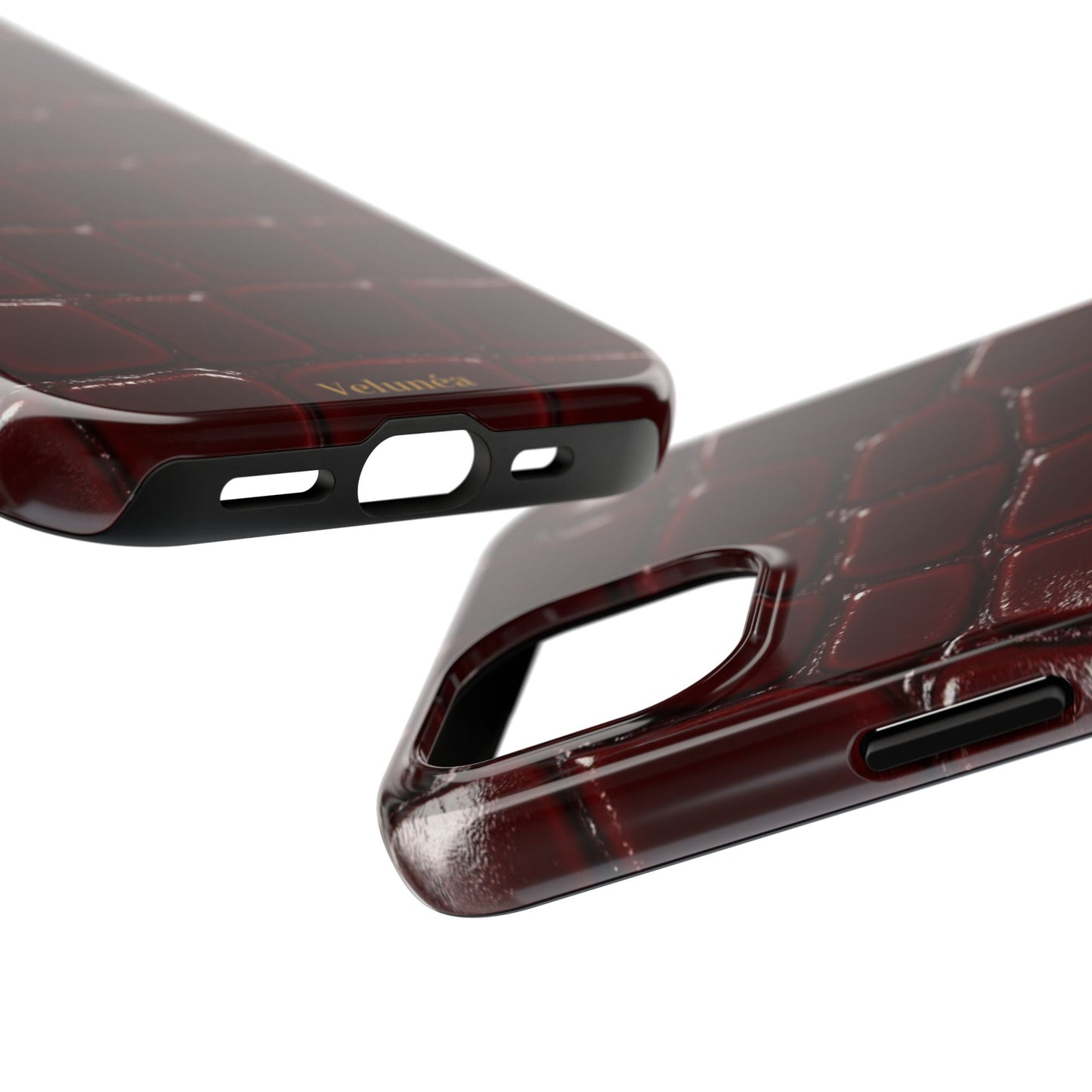 Velunéa Rouge Croc Phone Case