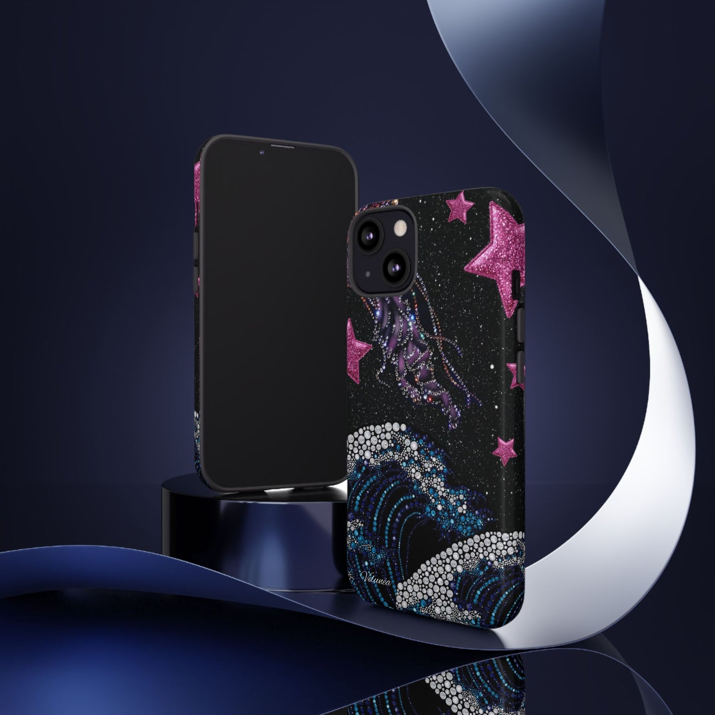 Velunéa Cosmic Waves Phone Case