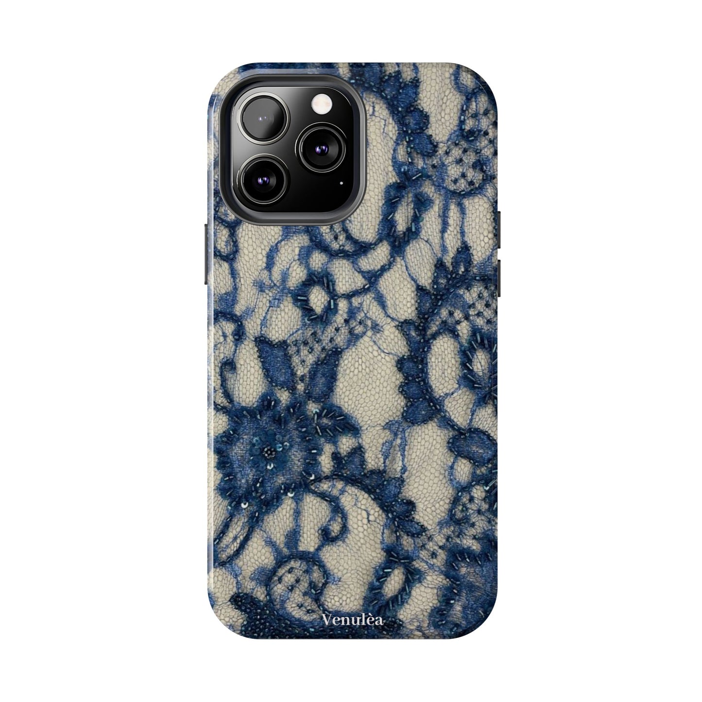 Velunéa Indigo Lace Phone Case